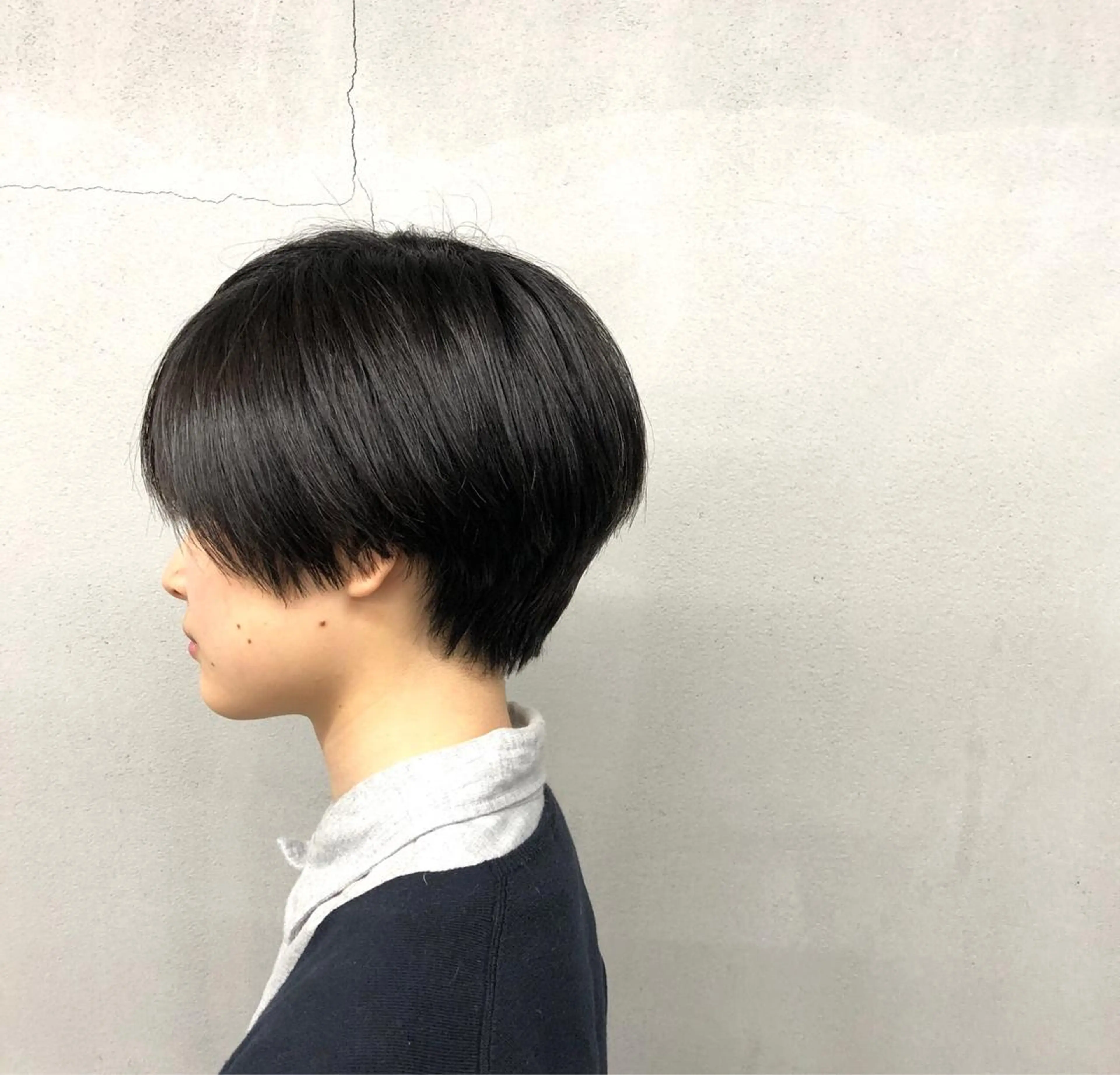 ショート カラー ショートヘア カット ヘアカラー トリートメント ボブ/ショート/ 白髪染め/メンズ葛西のヘアスタイル
