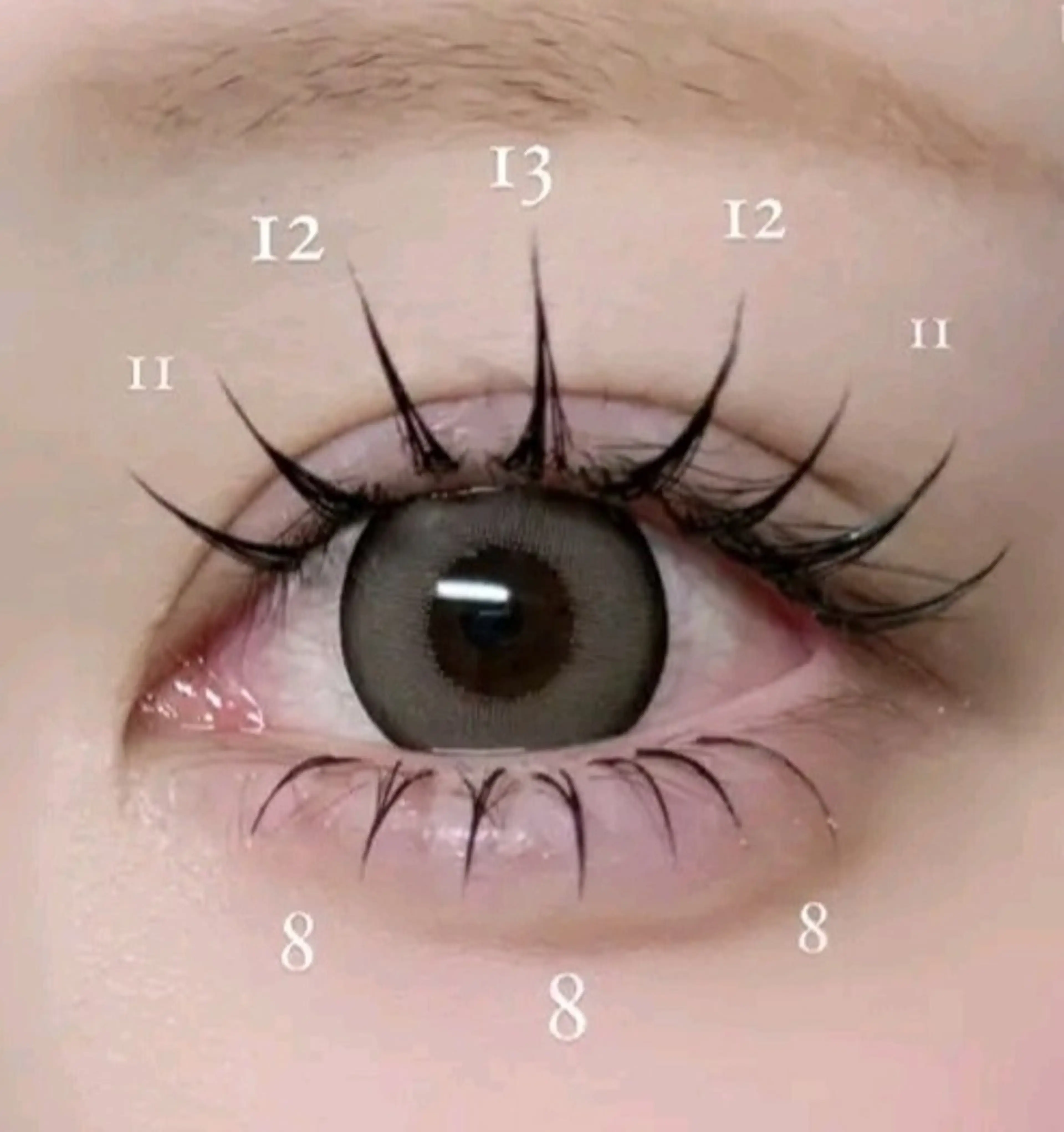 マツエク・マツパ foi by eyeartistsのマツエク・マツパデザイン