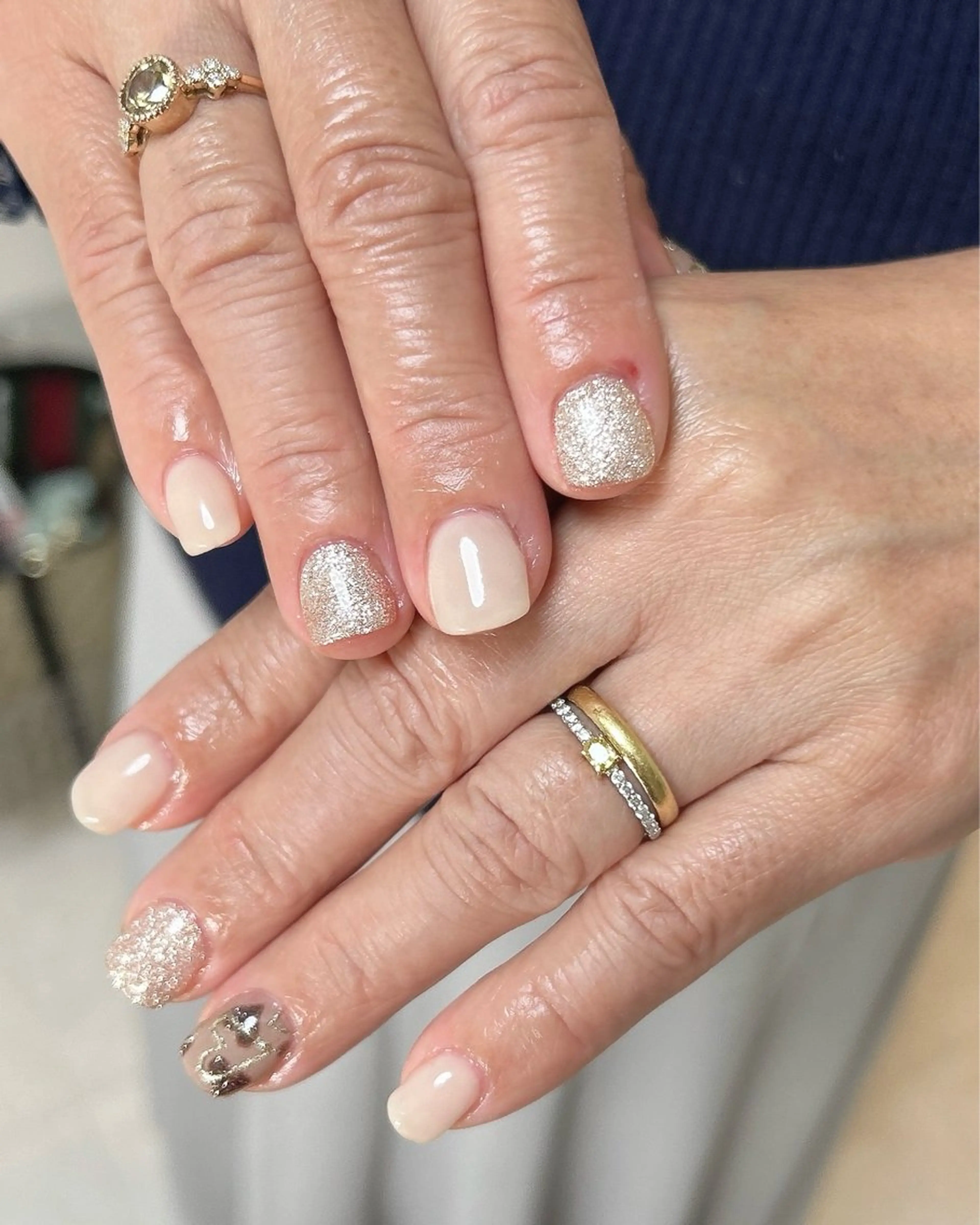 ネイル アートネイル ワンカラーネイル ハンドネイル ten nail salon　かえでのネイルデザイン