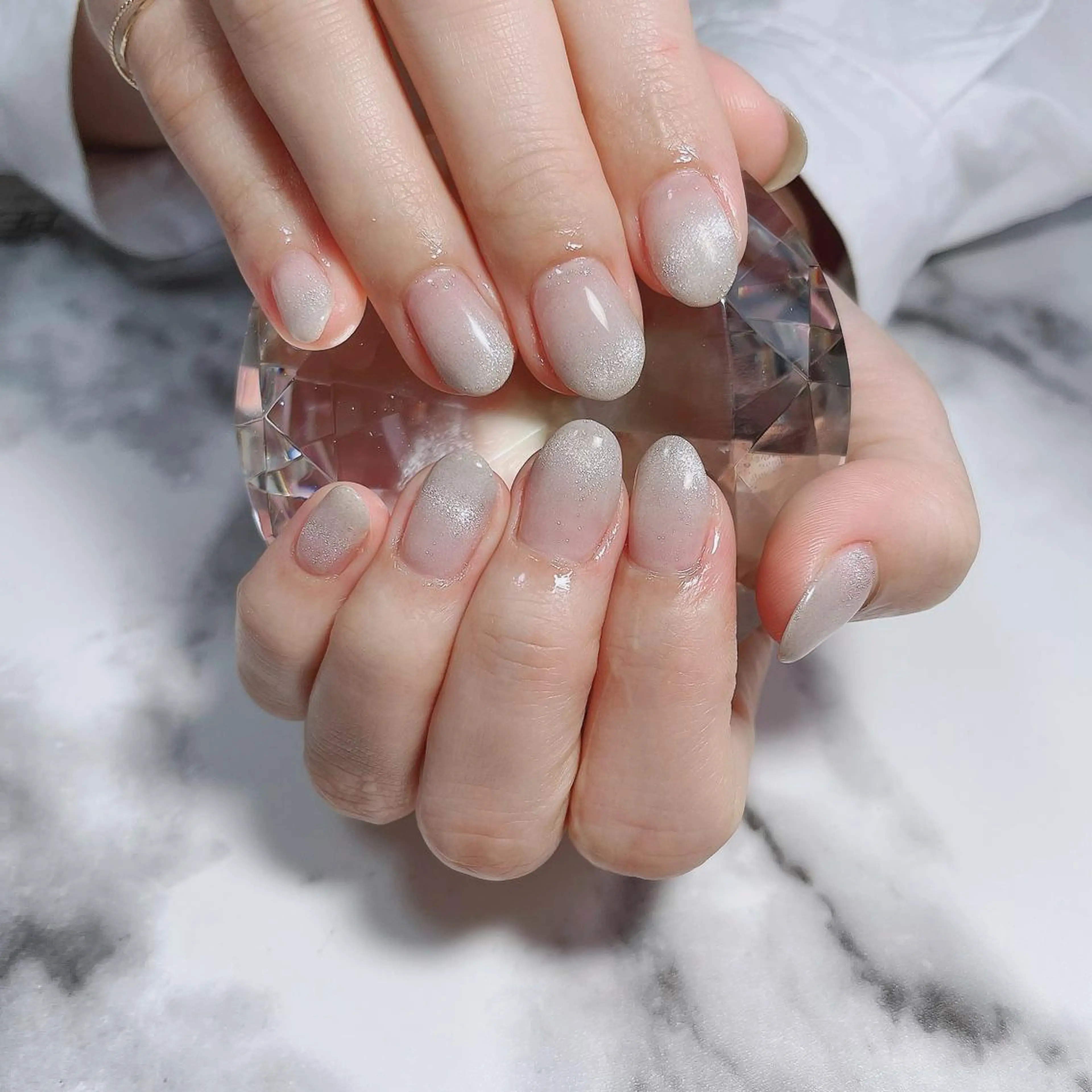 ネイル グラデーション マグネットネイル Kayo nailのネイルデザイン