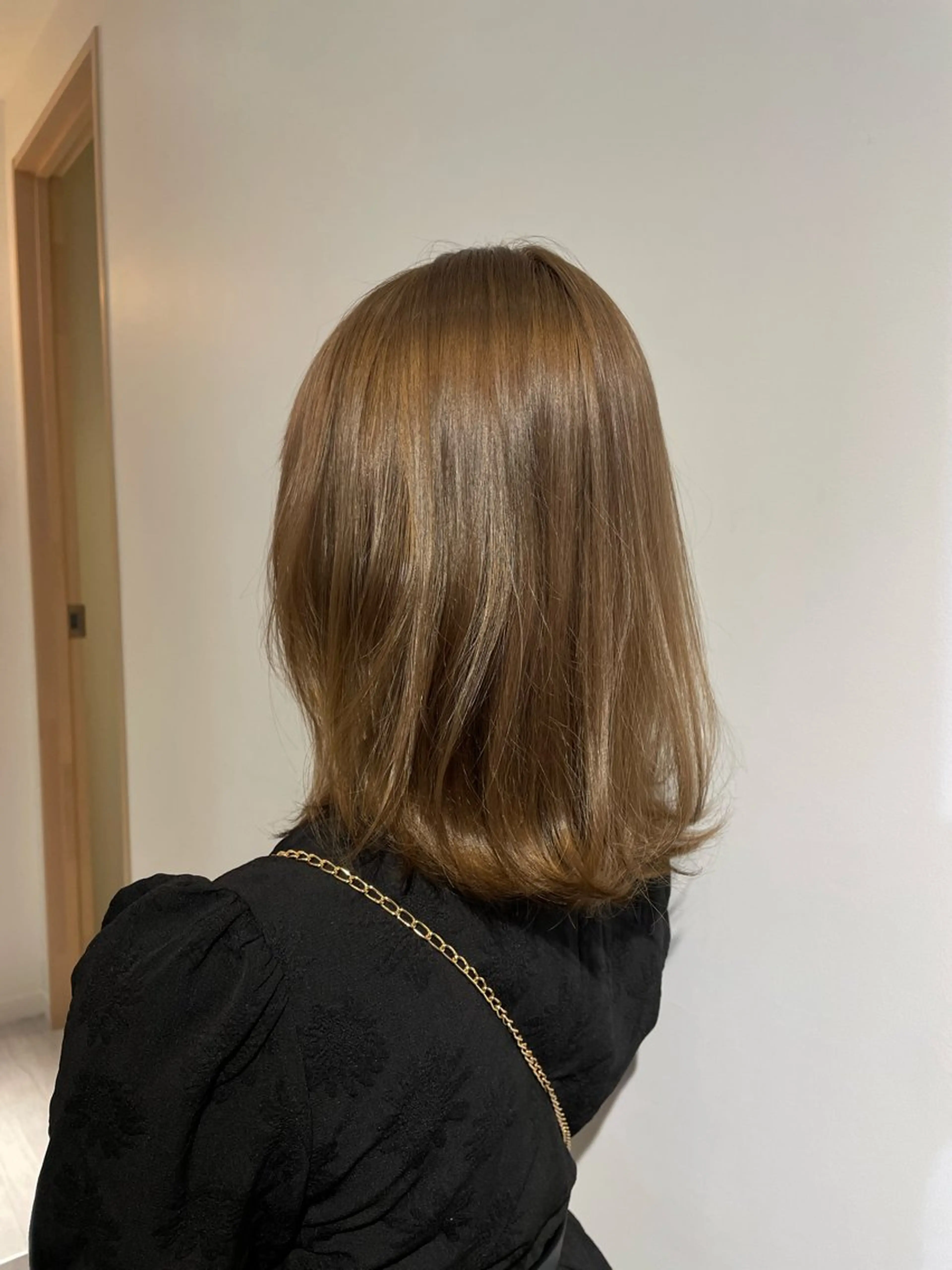 カラー ベージュカラー ミルクティーベージュ Fuka🫧 カットモデル募集中のヘアスタイル