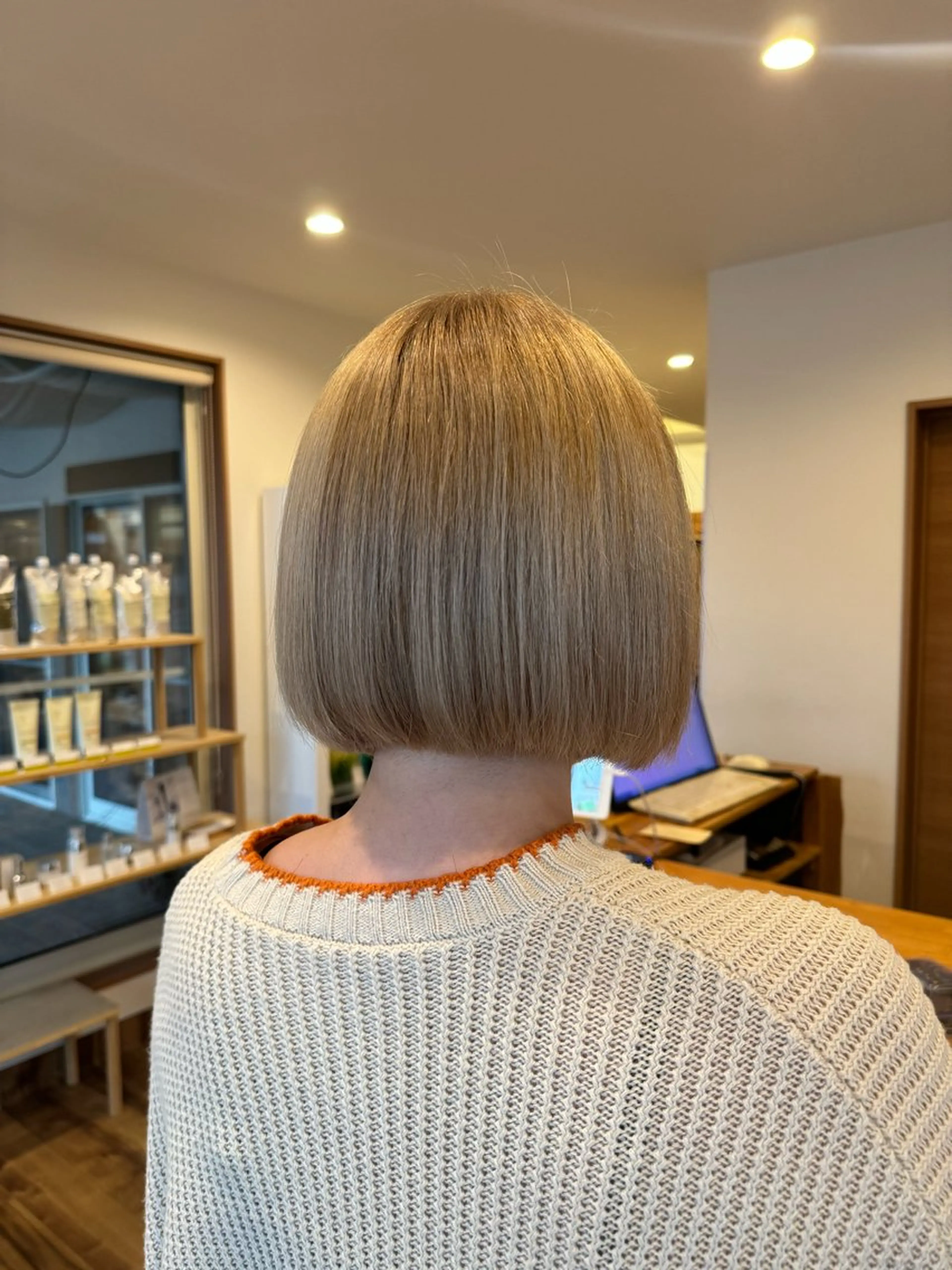 ショート カット ヘアカラー トリートメント hair salon rita 野々市所属・中野 幹也のヘアスタイル