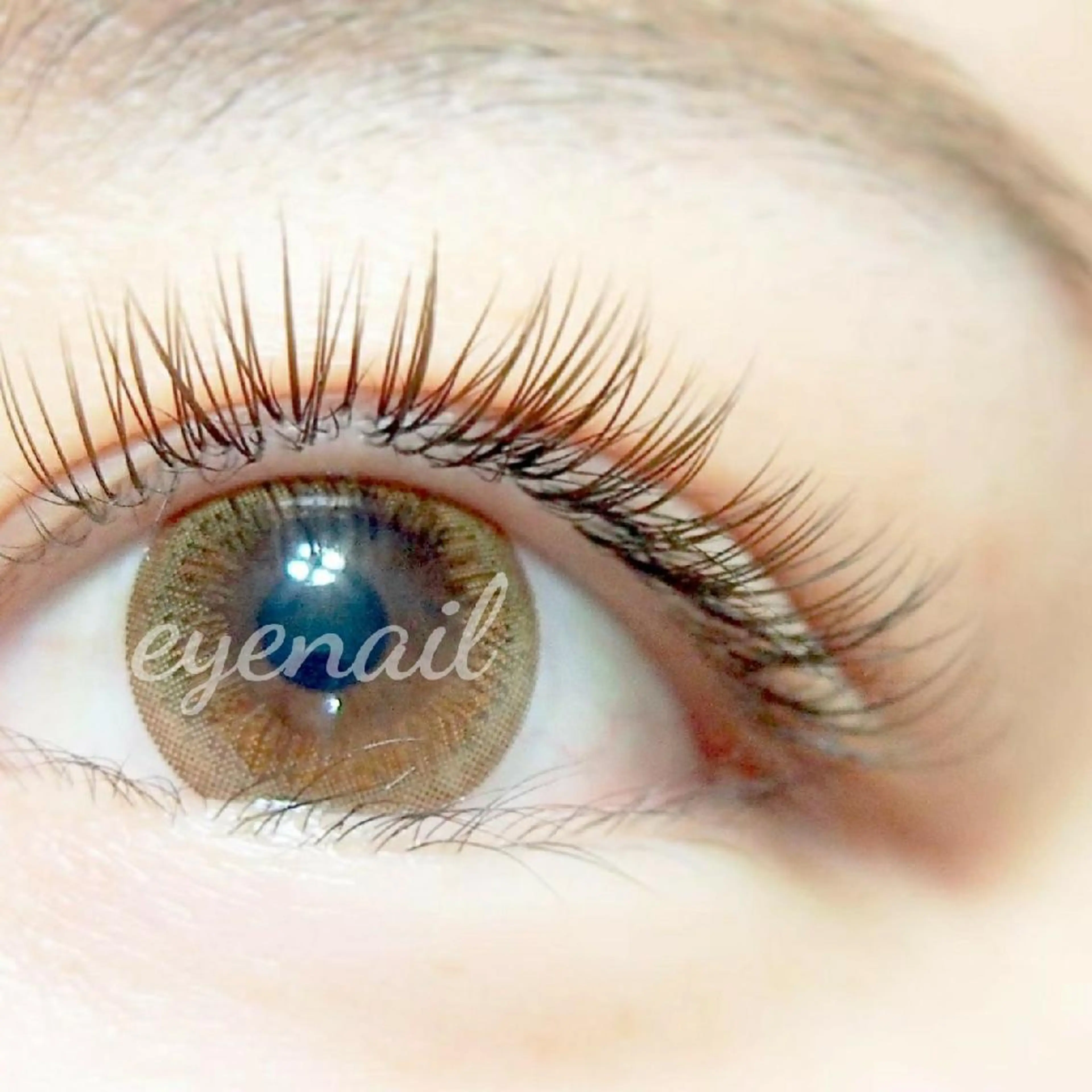 マツエク・マツパ カラーマツエク フラットラッシュ マツエク eyenail 𓂃◌𓈒♡のマツエク・マツパデザイン