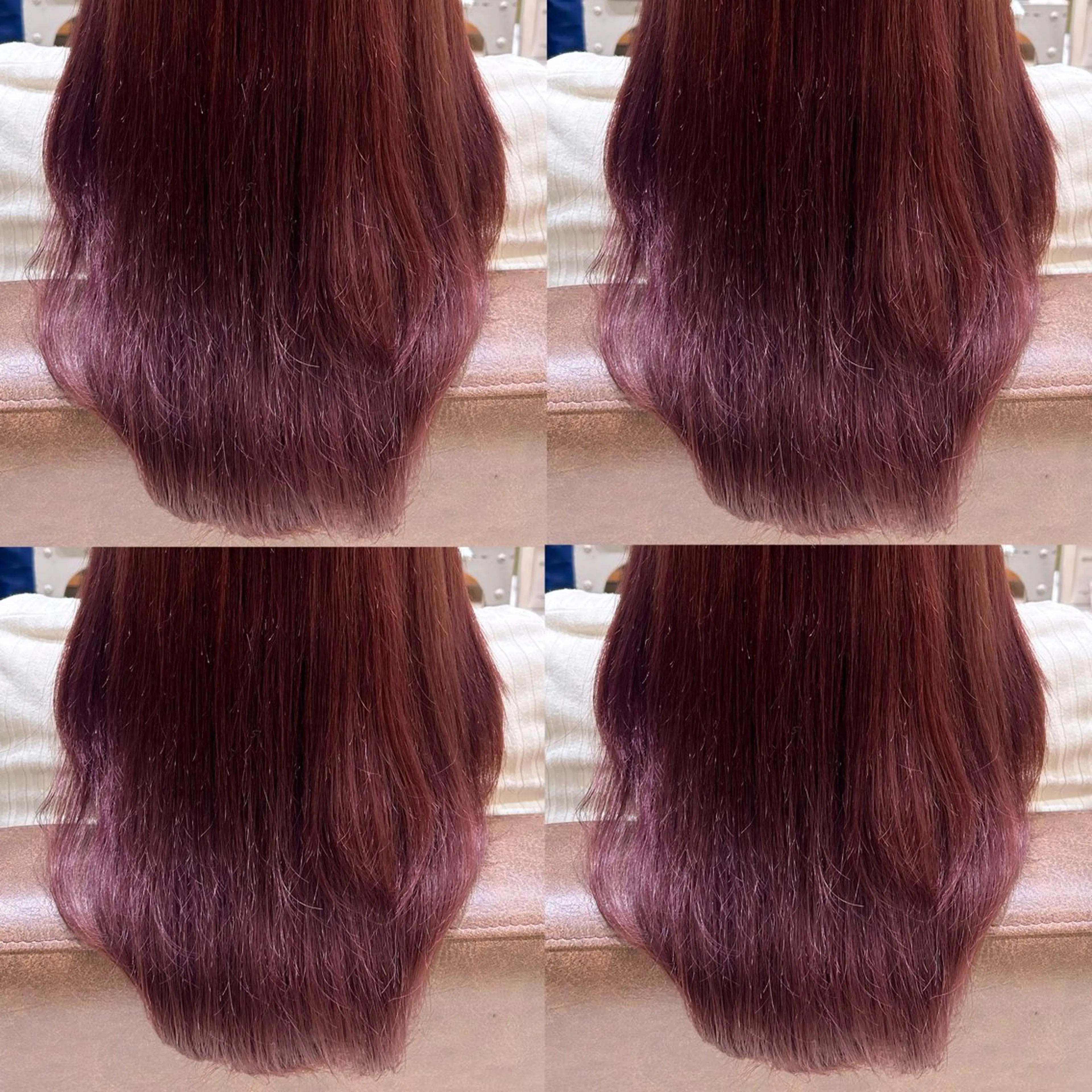 カラー 艶カラー🩵中久保 舞優🩵のヘアスタイル