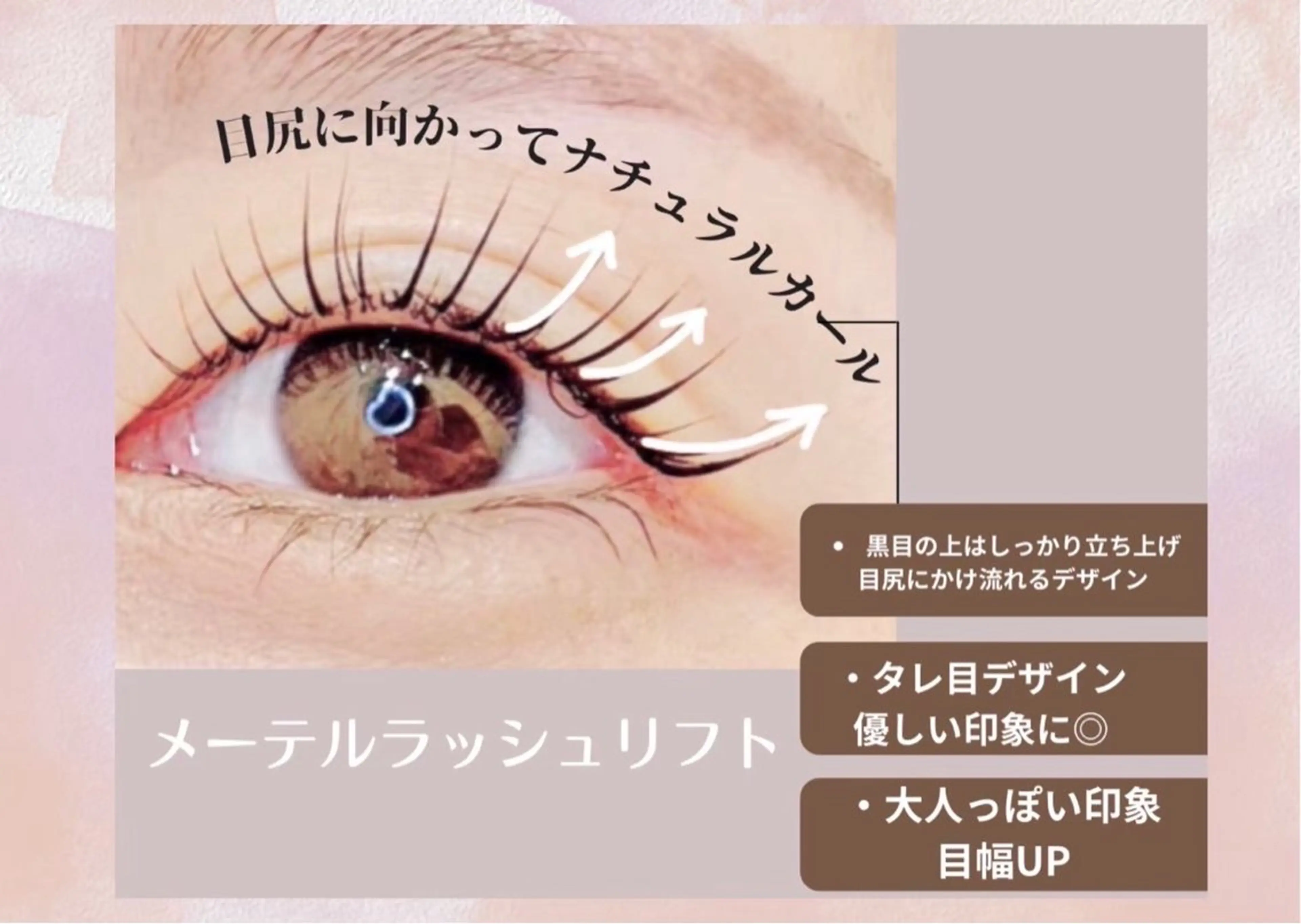 【OPEN限定価格】✨🧡メーテルラッシュリフト🧡✨の写真