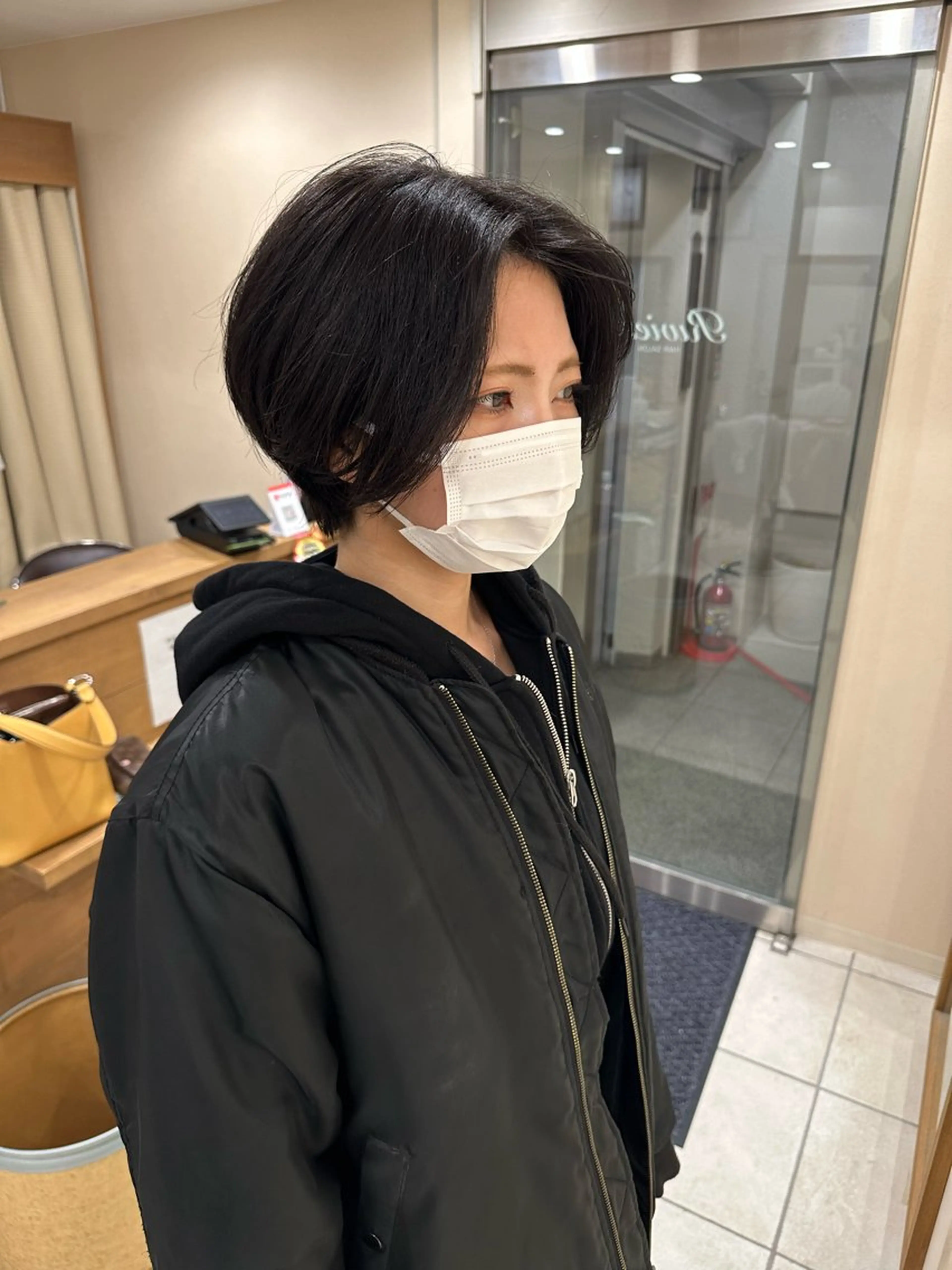 ショート ハンサムショート 似合わせカット ショートヘア 小顔カット 小顔カット✨ 透明感カラー✨kyoのヘアスタイル