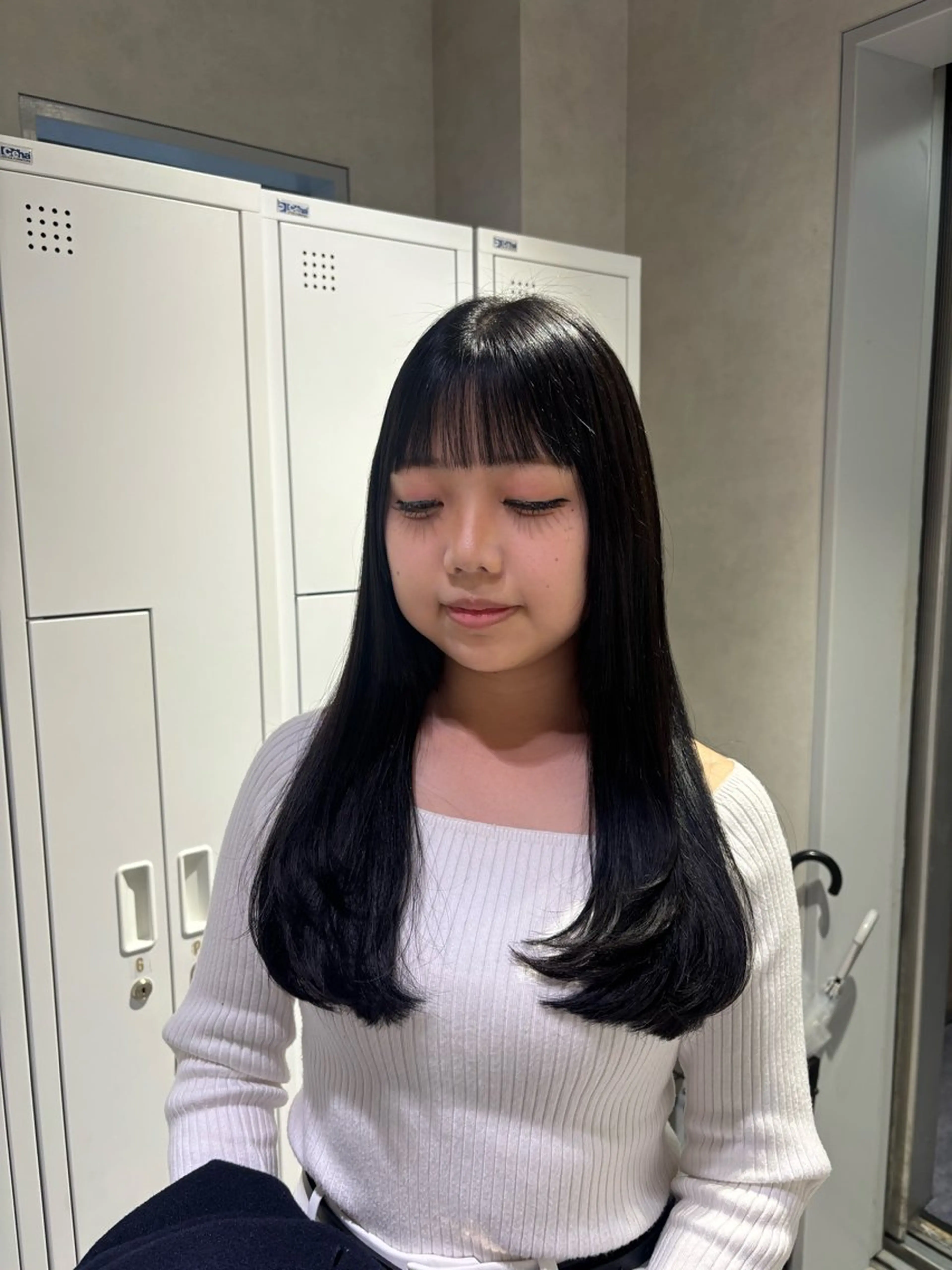 ロング 縮毛矯正 小川 藍 / 🥣⟡ カラーモデル募集中のヘアスタイル