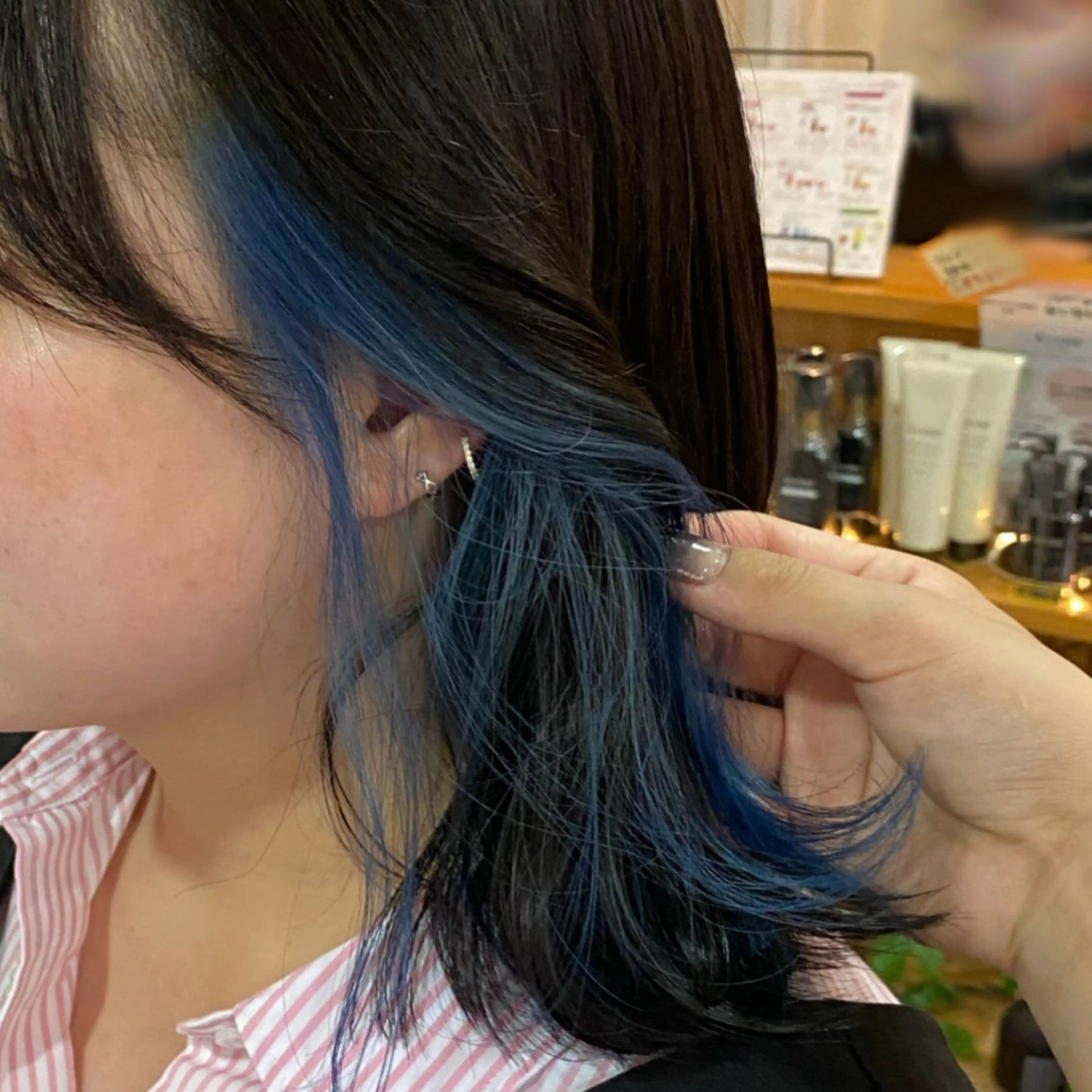 ミディアム カラー ヘアカラー トリートメント 🍀ブリーチ/艶カラ ー🍀 コイケのヘアスタイル