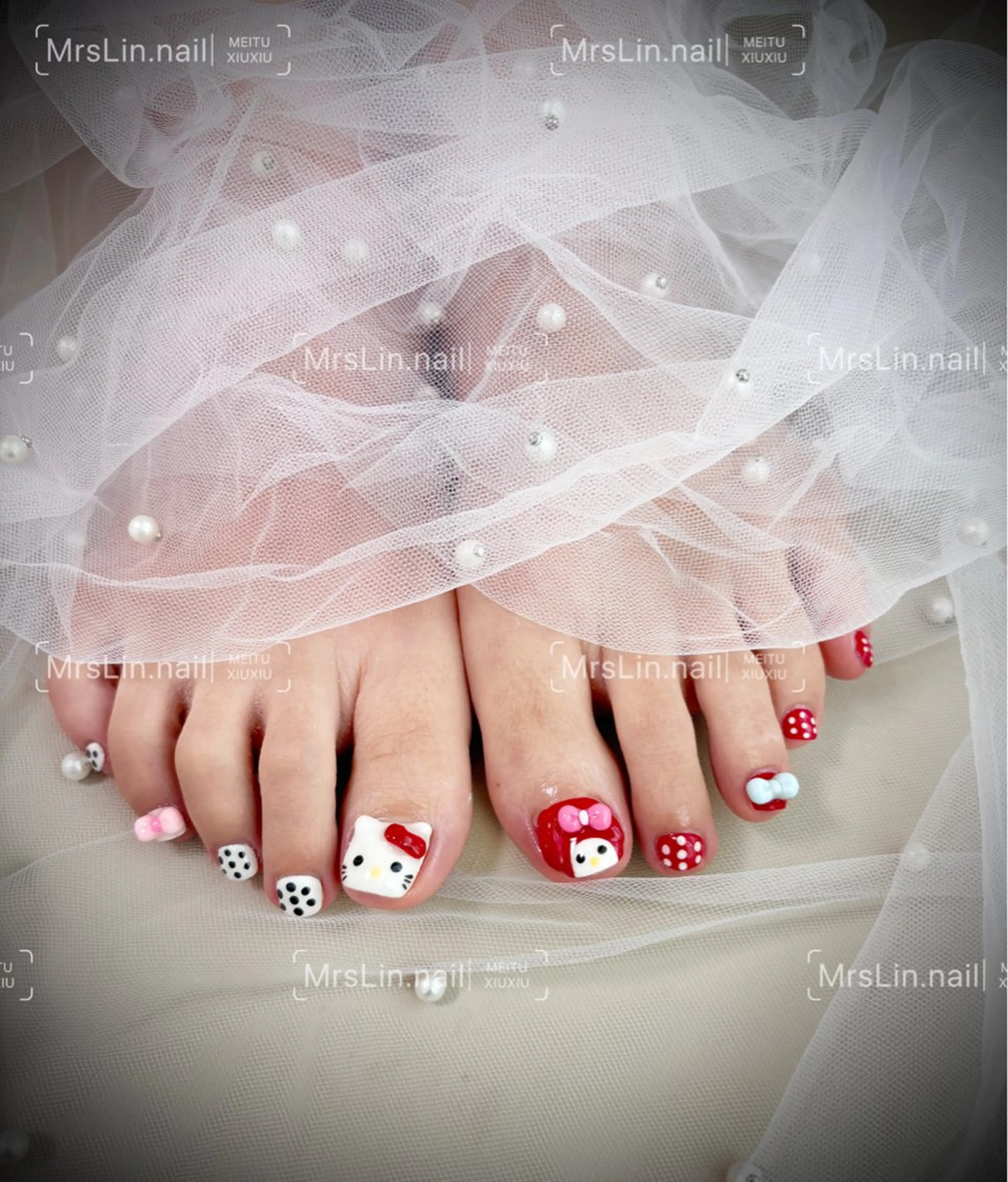 ネイル フットネイル Mrs Lin.nailのネイルデザイン