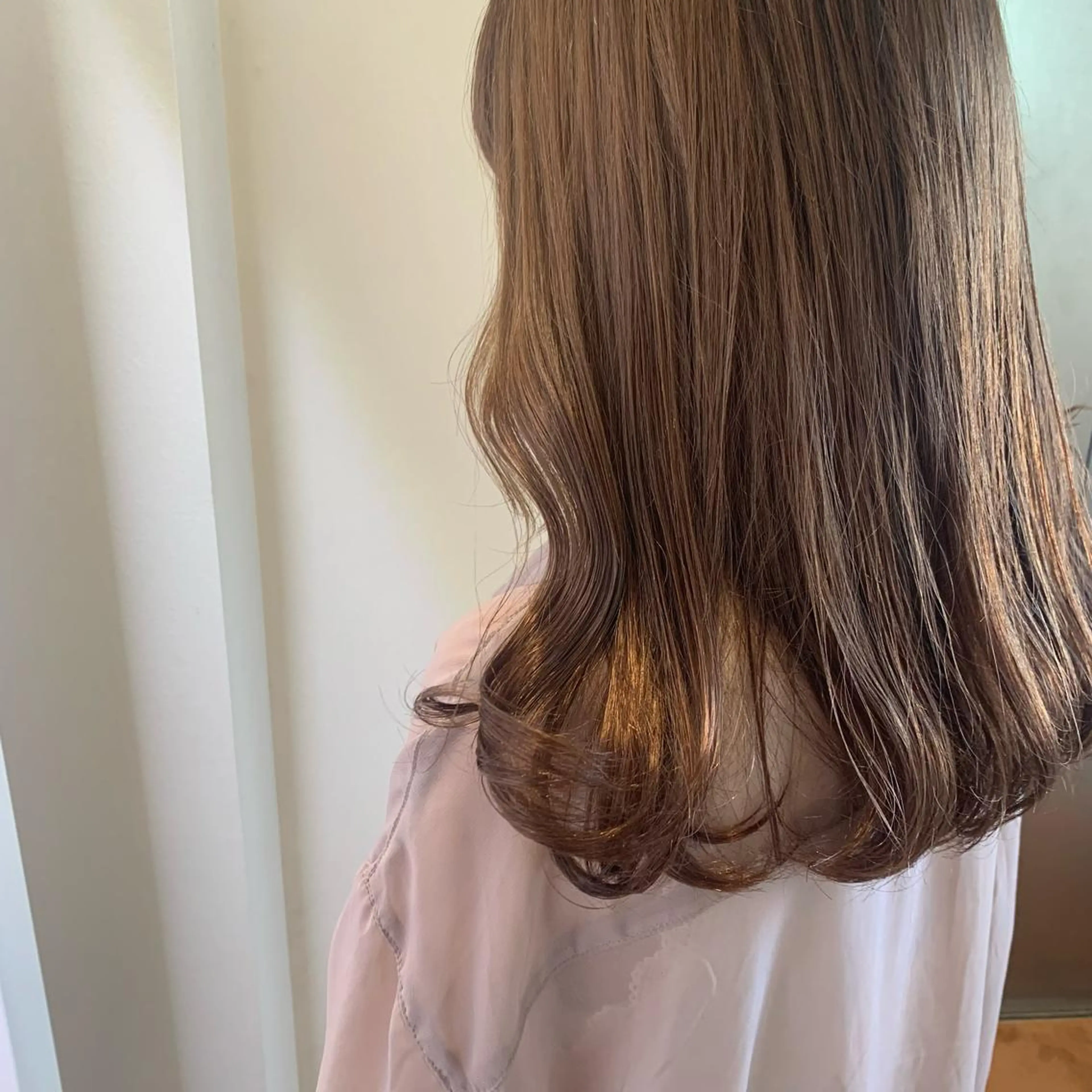 カラー ベージュカラー 透明感カラー SALOWIN川崎WEST店所属・🌷川崎/アレンジ/ 暖色ボブ/コトネ🌷のヘアスタイル