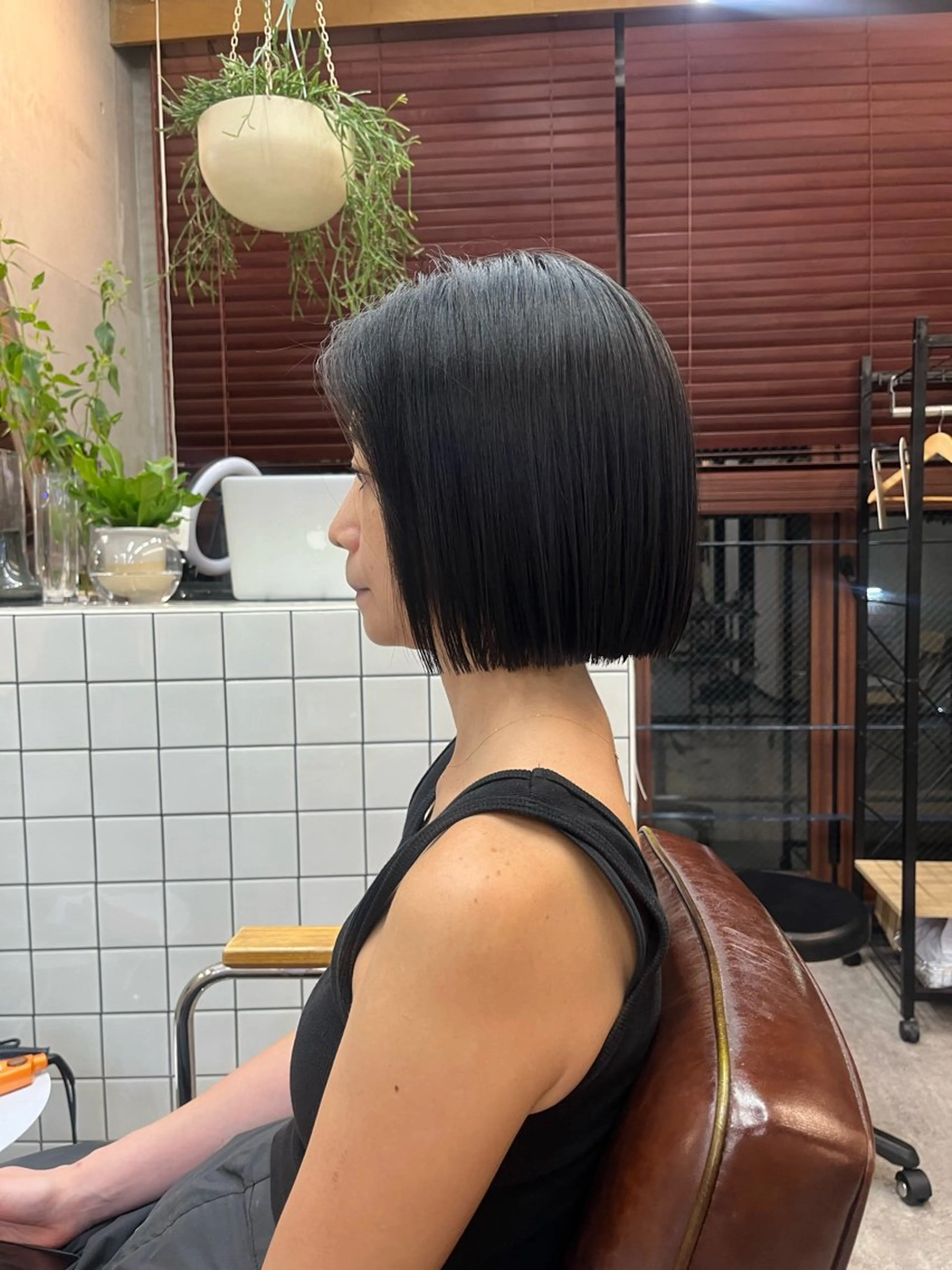 ショート カラー ベージュカラー ブリーチ ケアブリーチ 透明感カラー ダブルカラー SALT WATER所属・🫐 𝐌𝐚𝐨 🫐ボブモデル募集のヘアスタイル