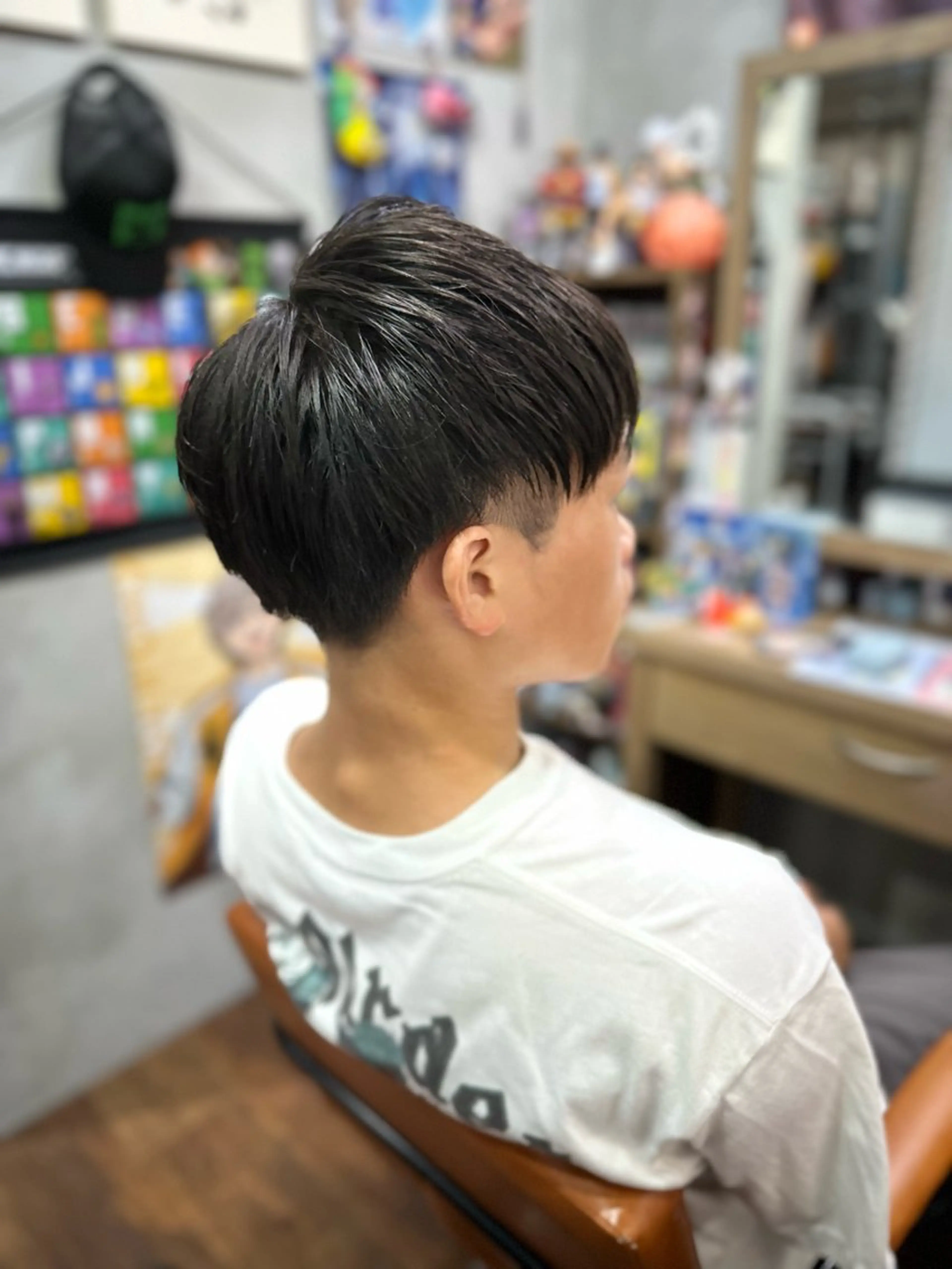 メンズカットモデル✂️＋眉毛カットの写真