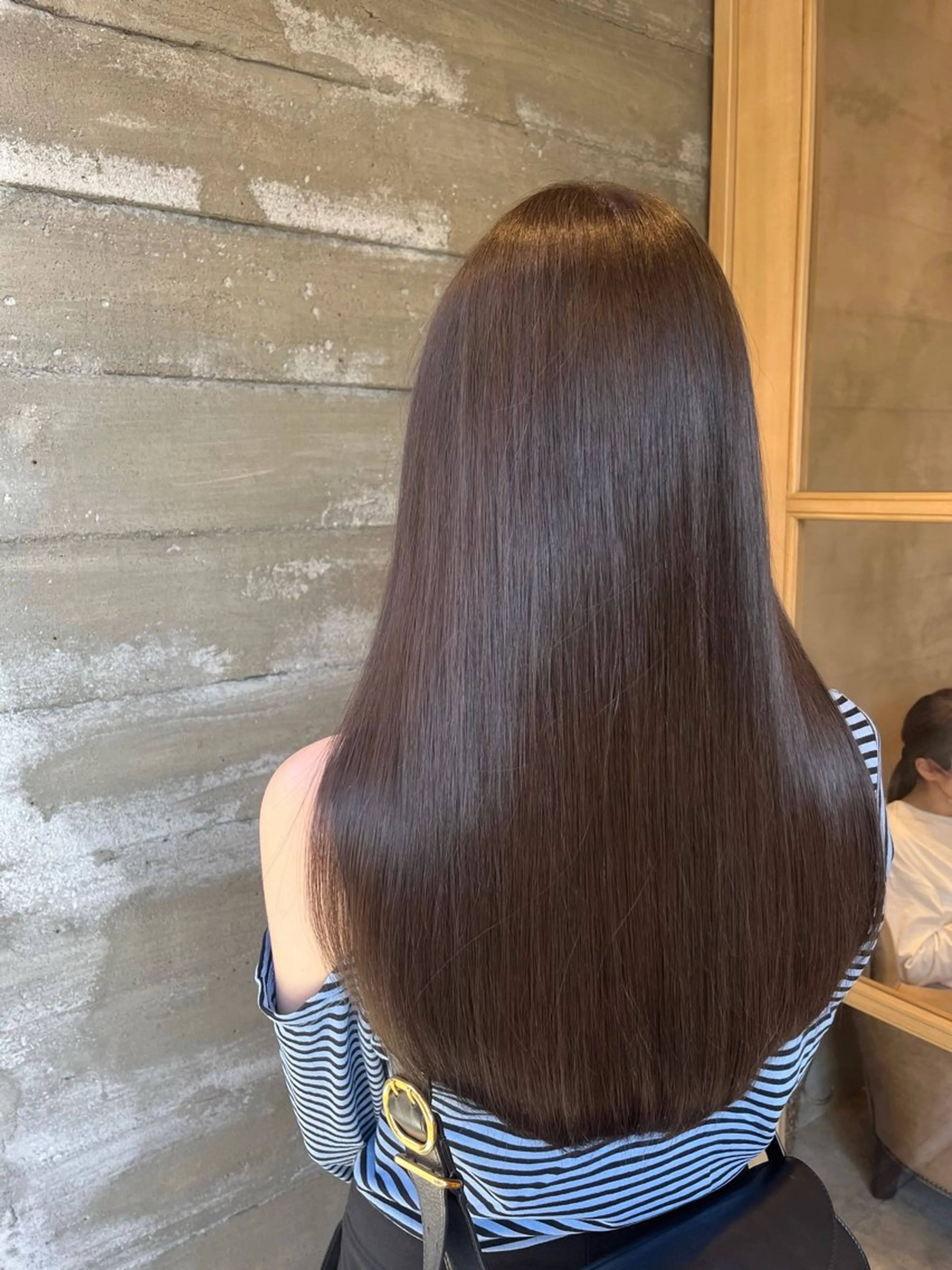 ロング カラー ヘアカラー トリートメント 小杉真央 🕊🫧のヘアスタイル