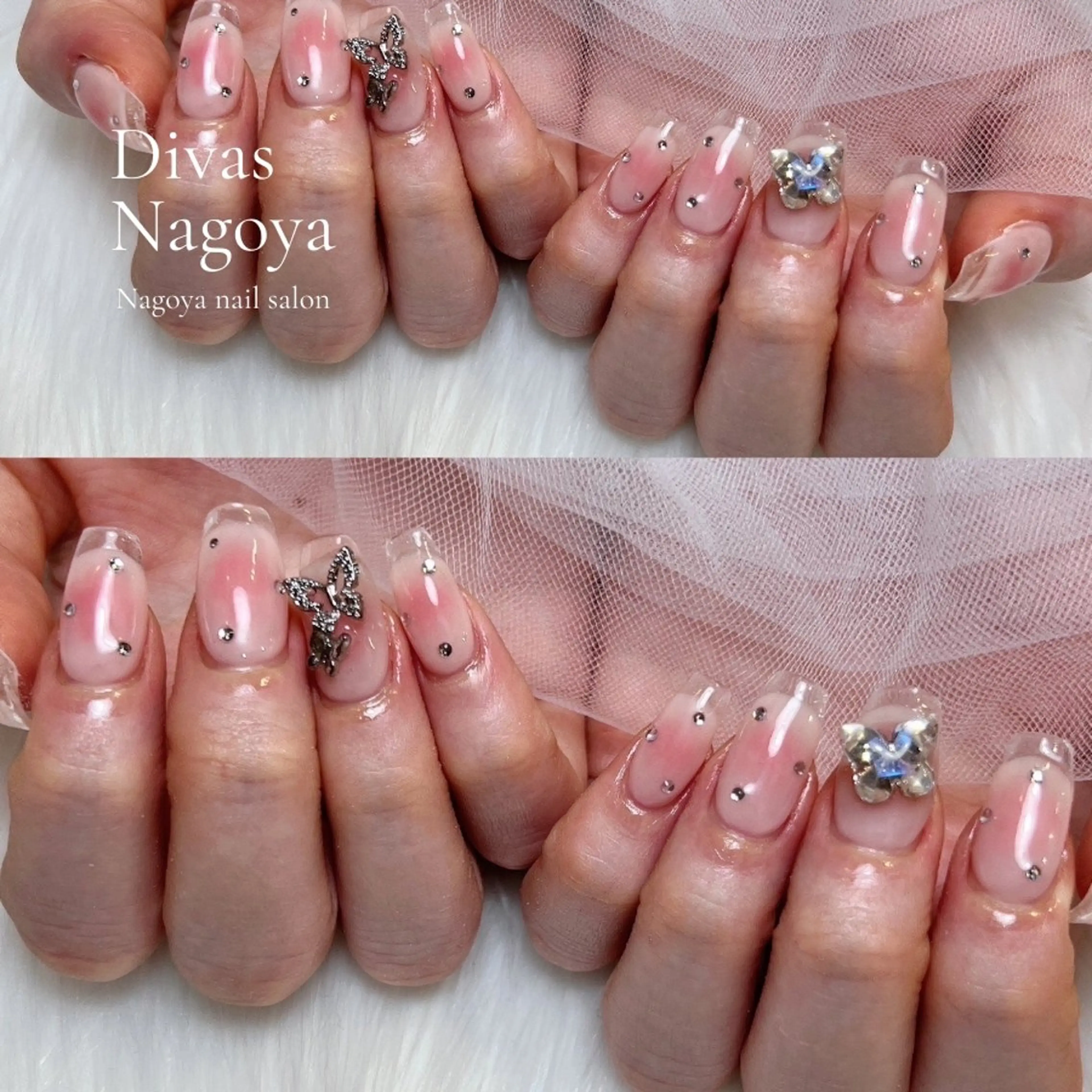 ネイル アートネイル 韓国ネイル マットネイル ミラーネイル ニュアンスネイル 🎀 Divas _Nagoyaのネイルデザイン