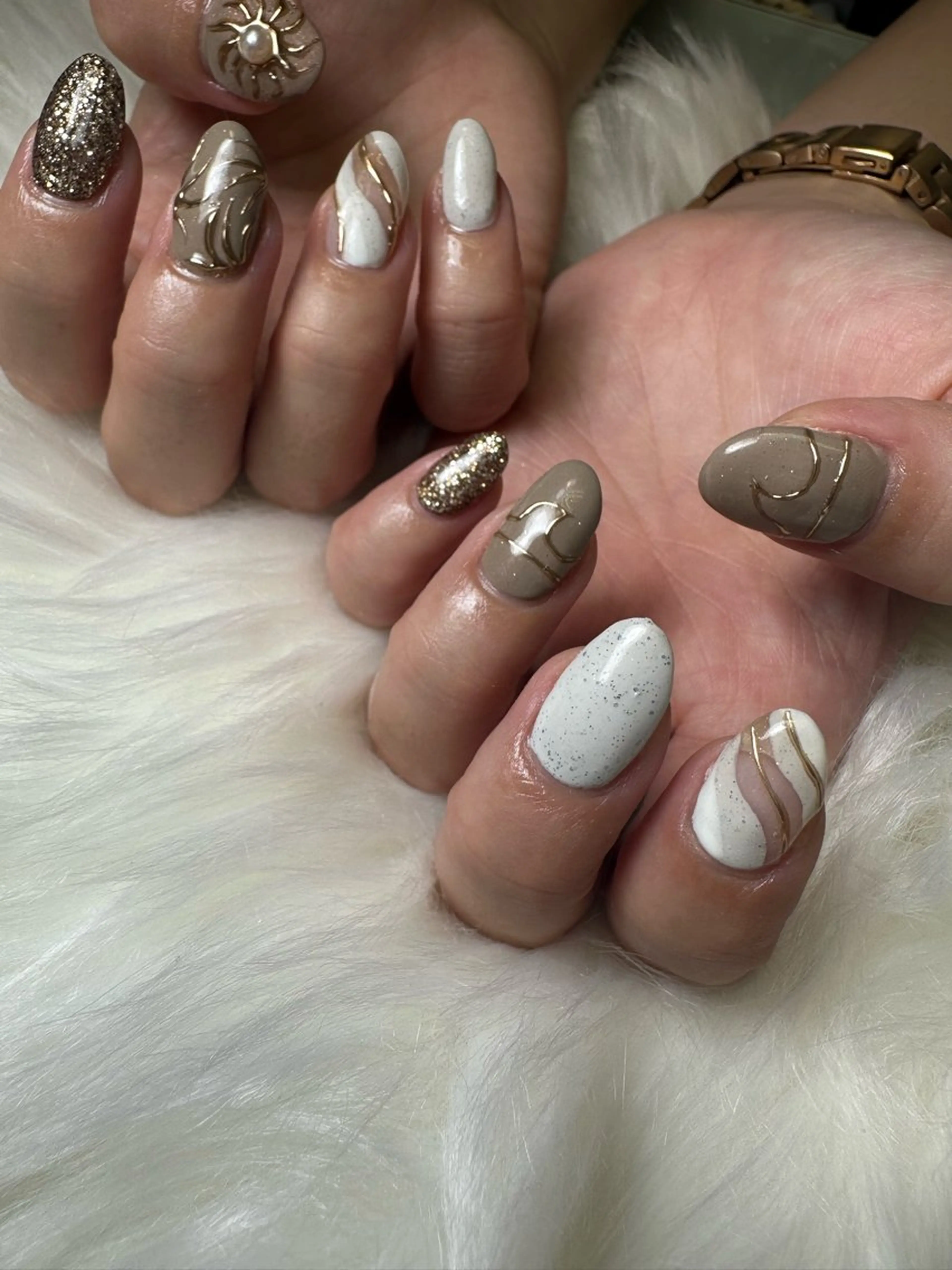 ネイル ハンドネイル Belleﾍﾞﾙ所属・Belle　Nail 【haluca】のネイルデザイン