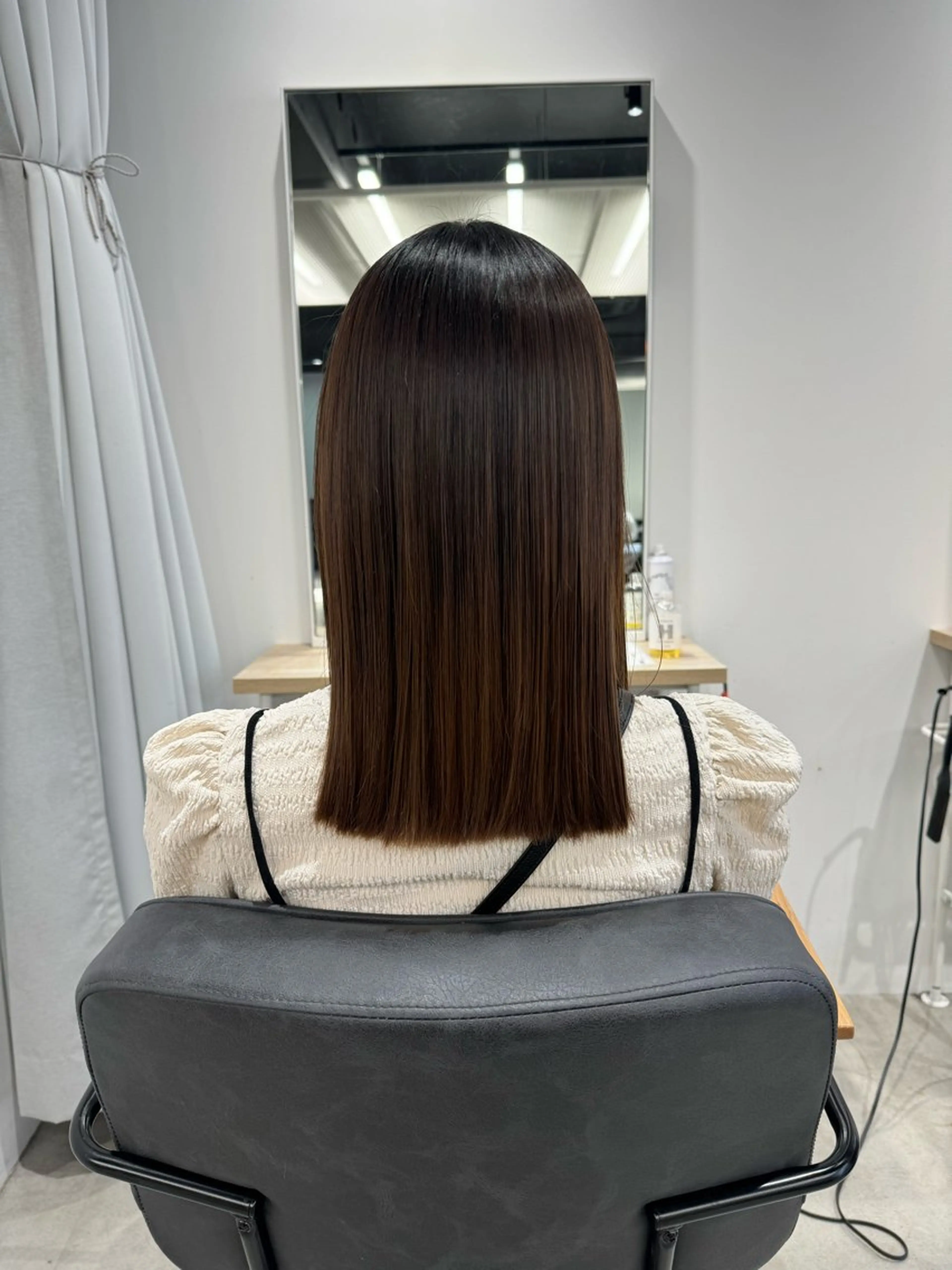 セミロング カット 🩵yuribou /カラー/ボブ🩵のヘアスタイル