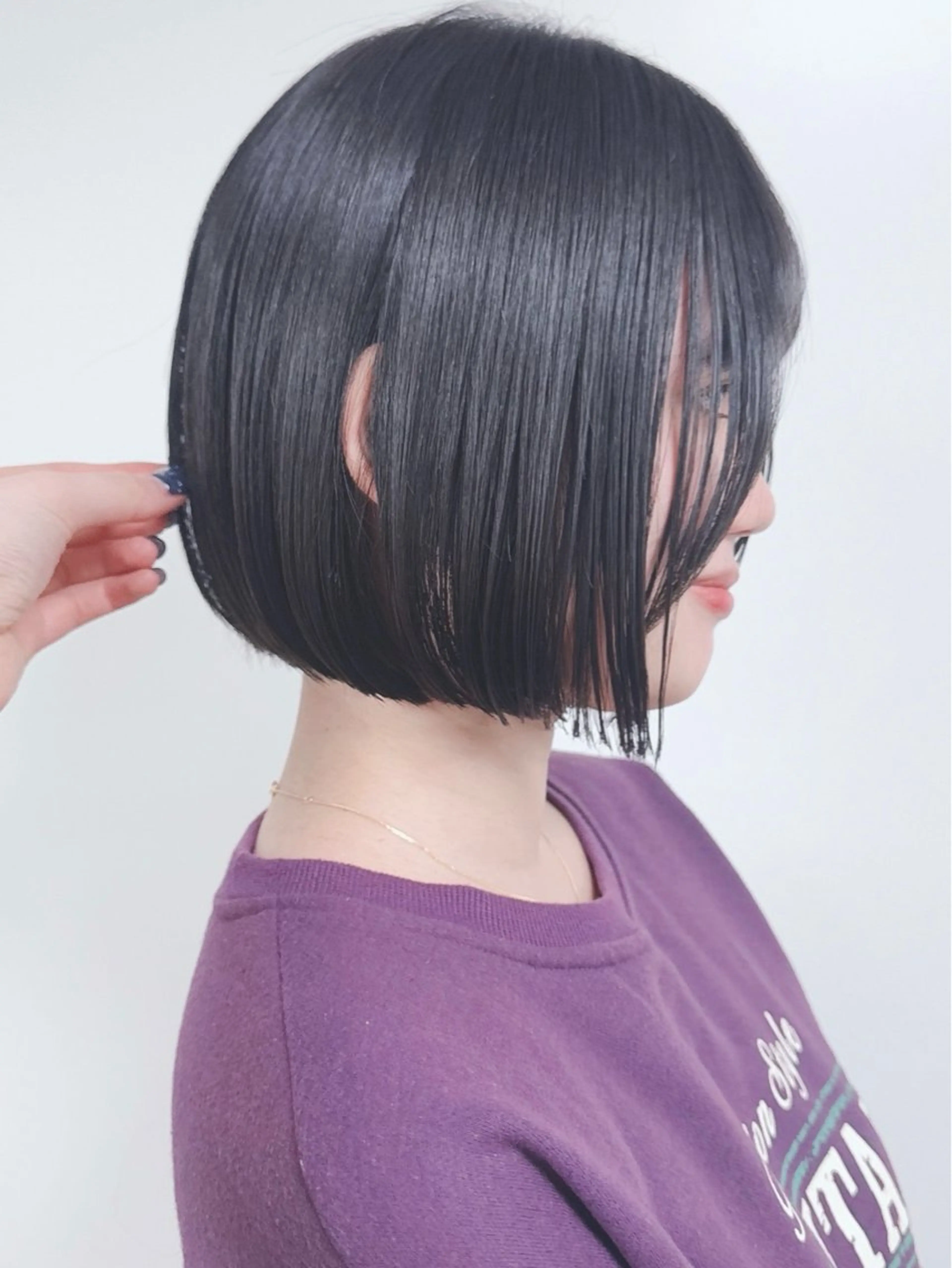 ショート モリオフロムロンドン原宿本店所属・ショート/ボブ/ハイ トーン/Nanahaのヘアスタイル