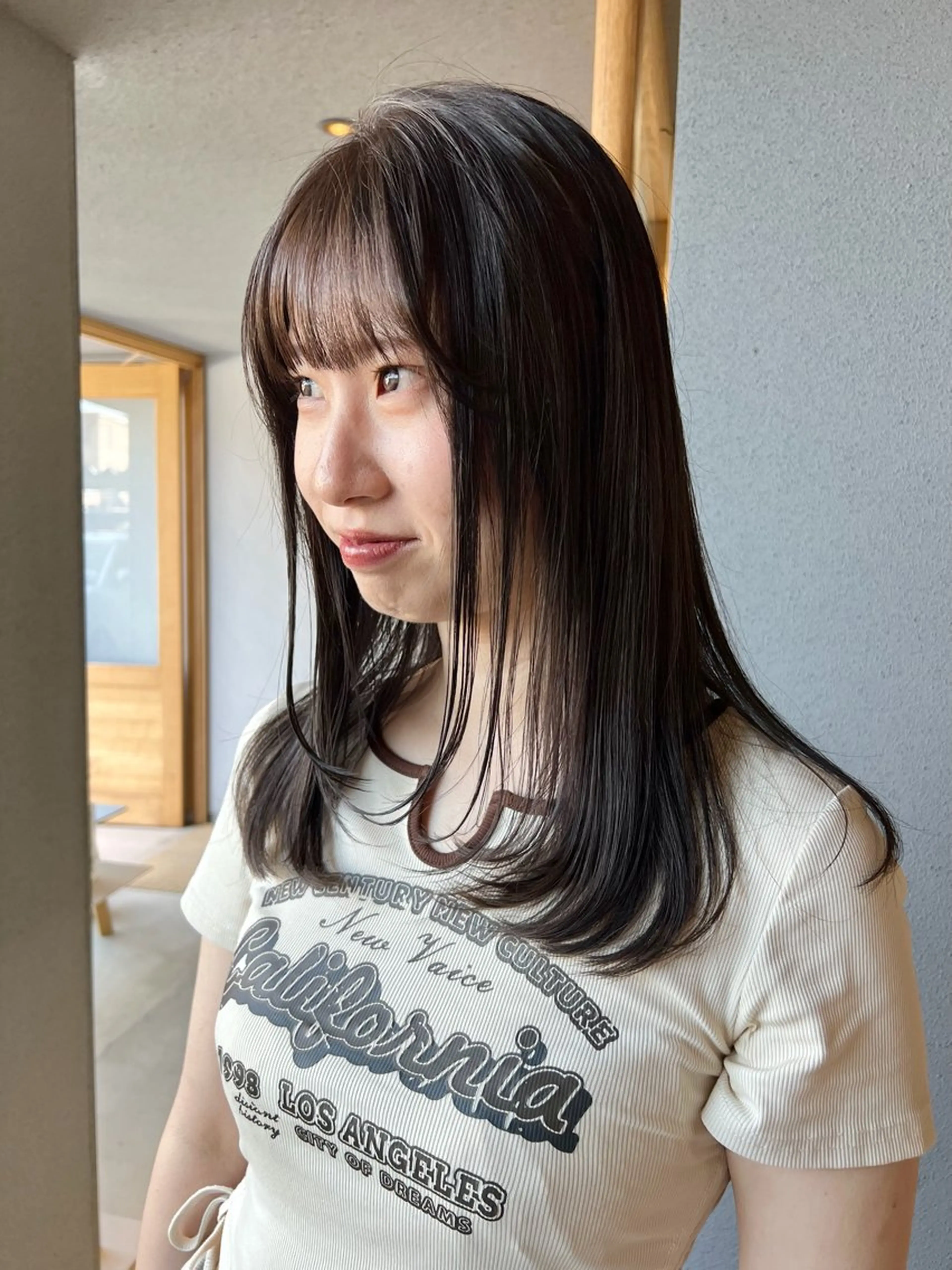 セミロング レイヤーカット duft. cocoroのヘアスタイル