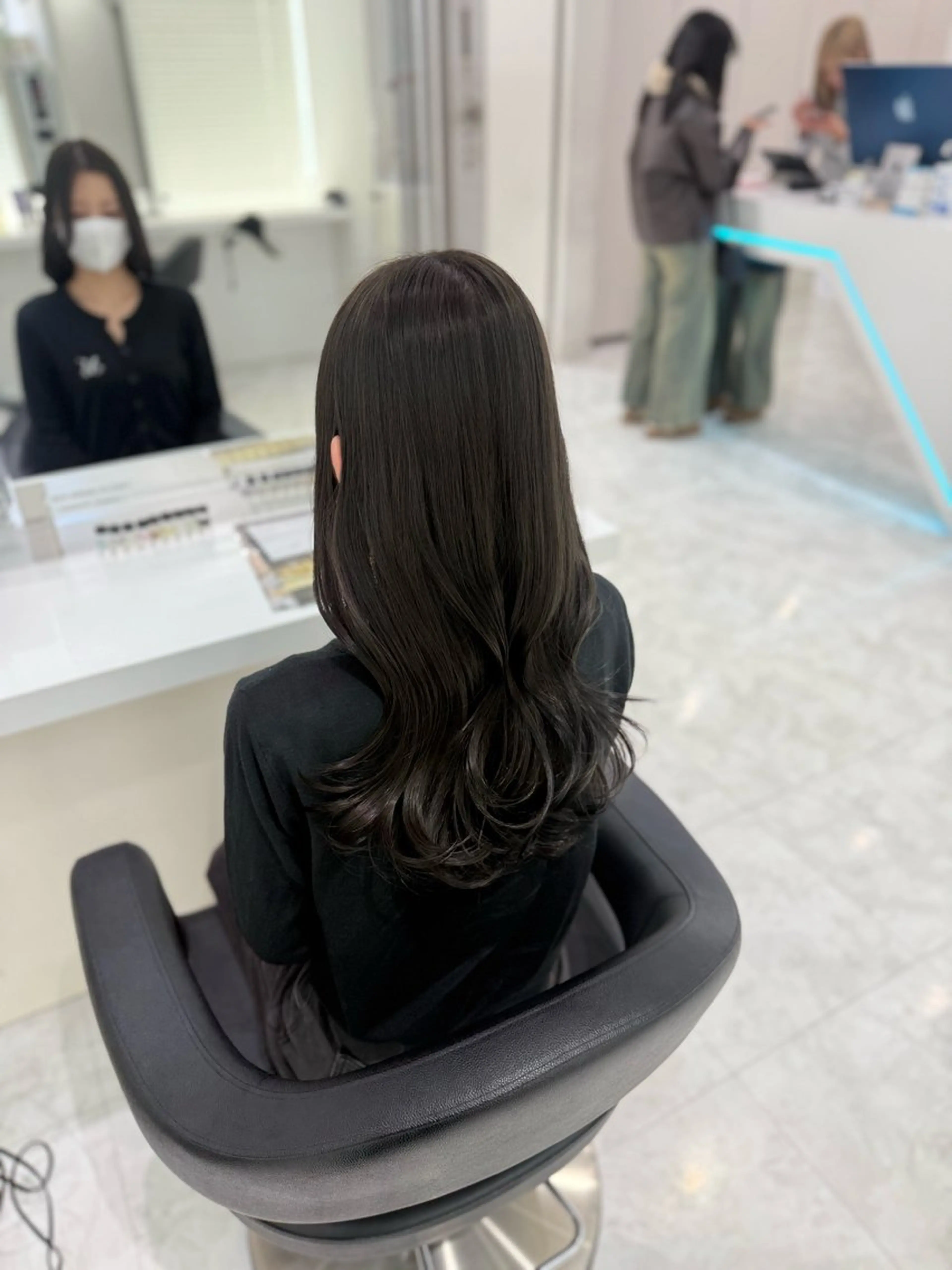 ロング カラー 大人っぽ暗髪レディ 🩶takuto🩶のヘアスタイル