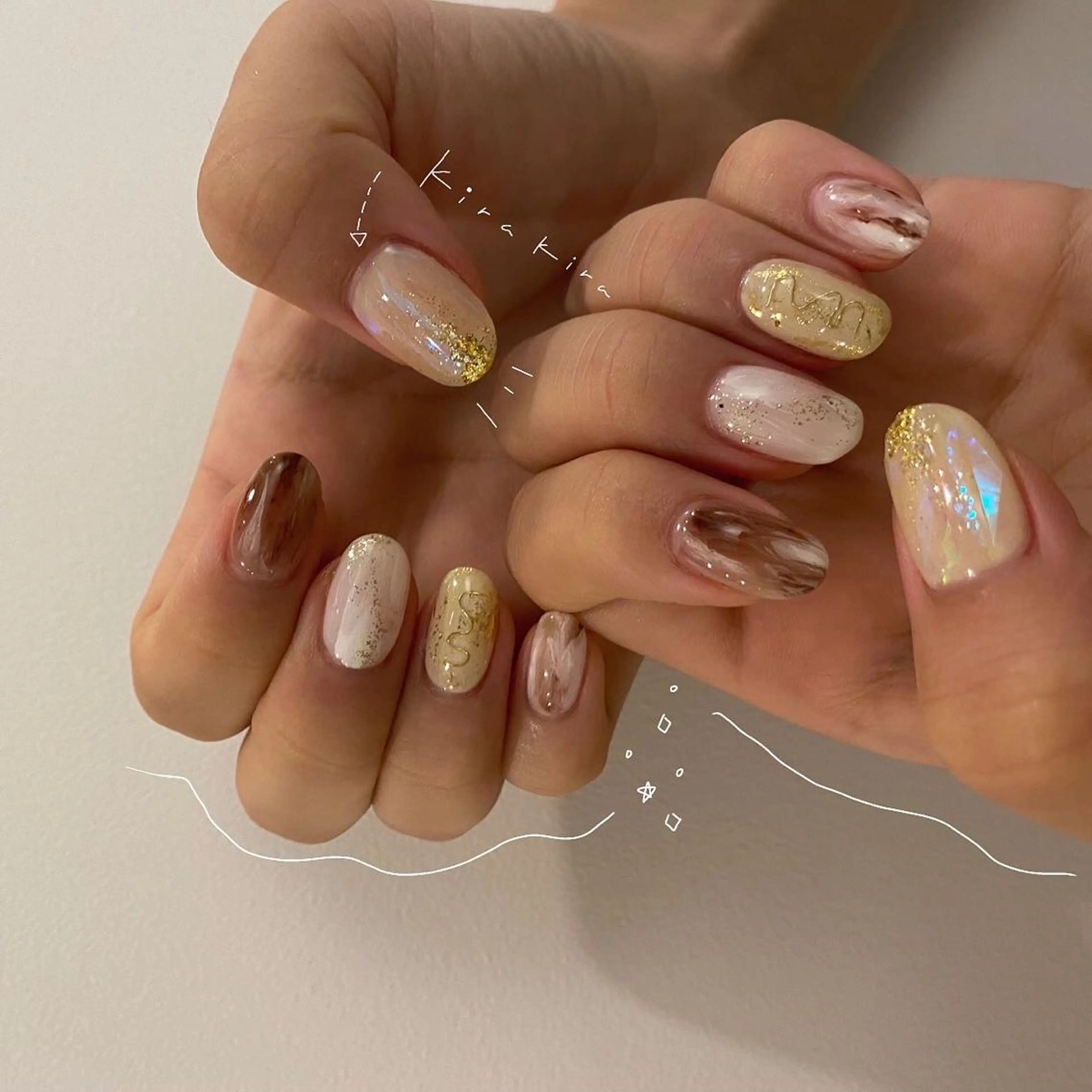 ネイル 持ち込み ハンドネイル &. momoのネイルデザイン