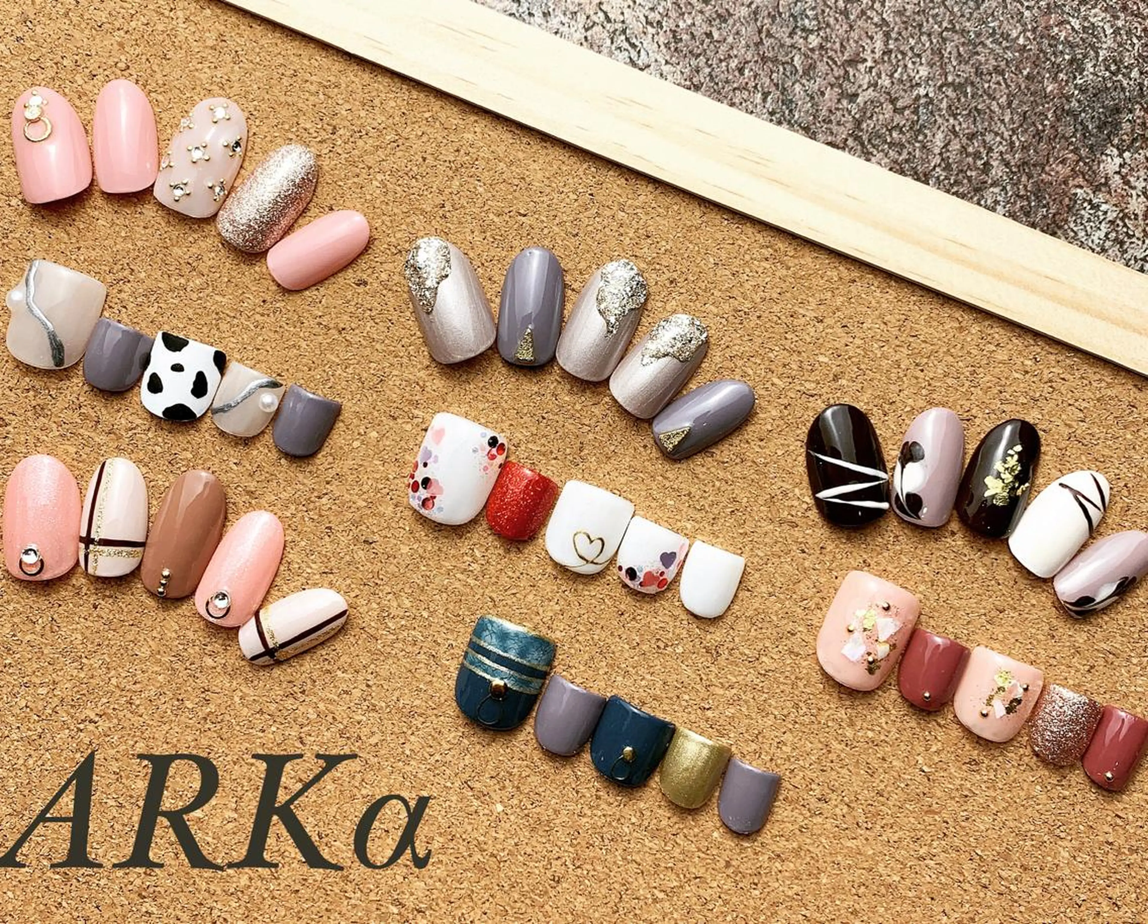 ネイル Nailsalon ARKαのネイルデザイン
