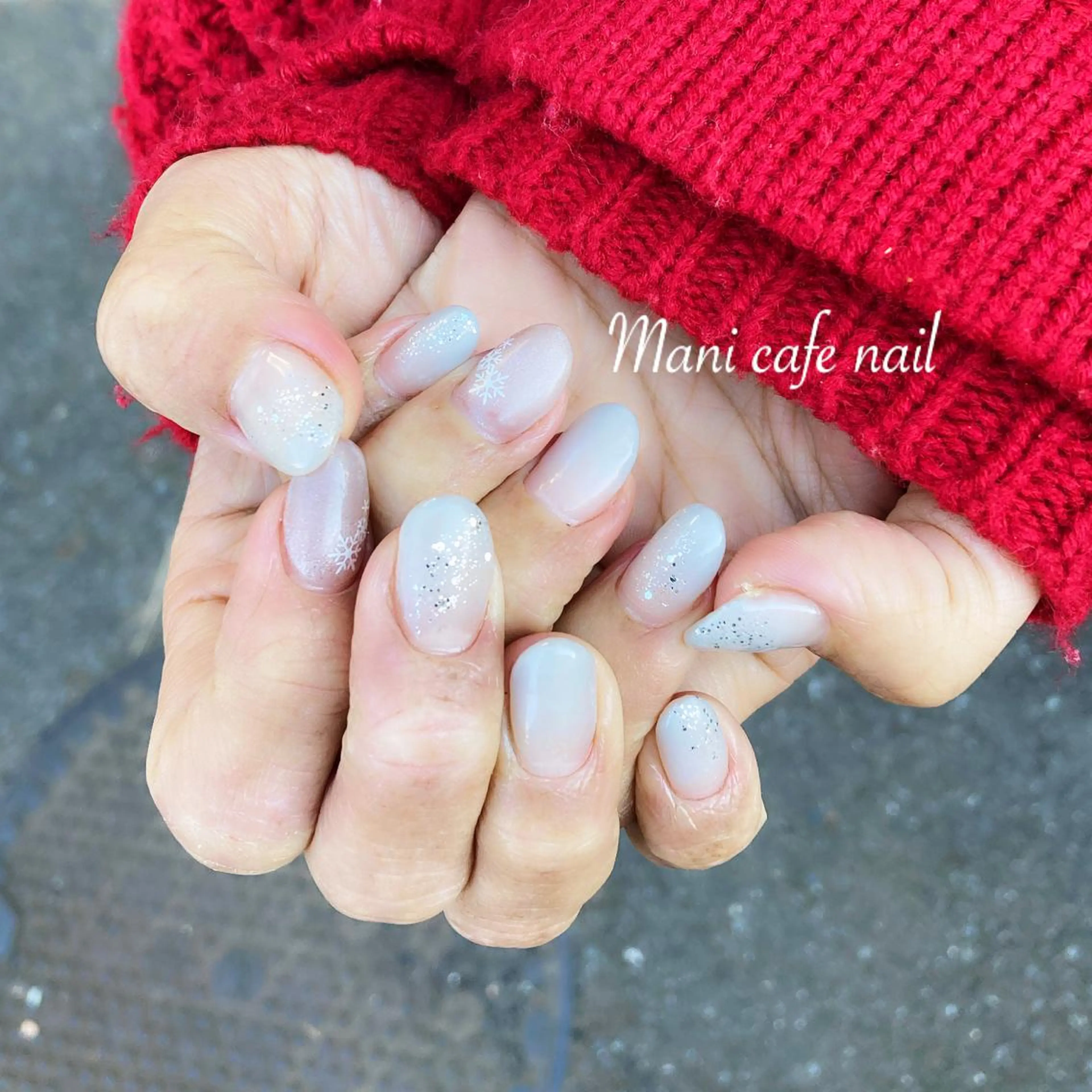 ネイル ハンドネイル Mani cafe nailのネイルデザイン