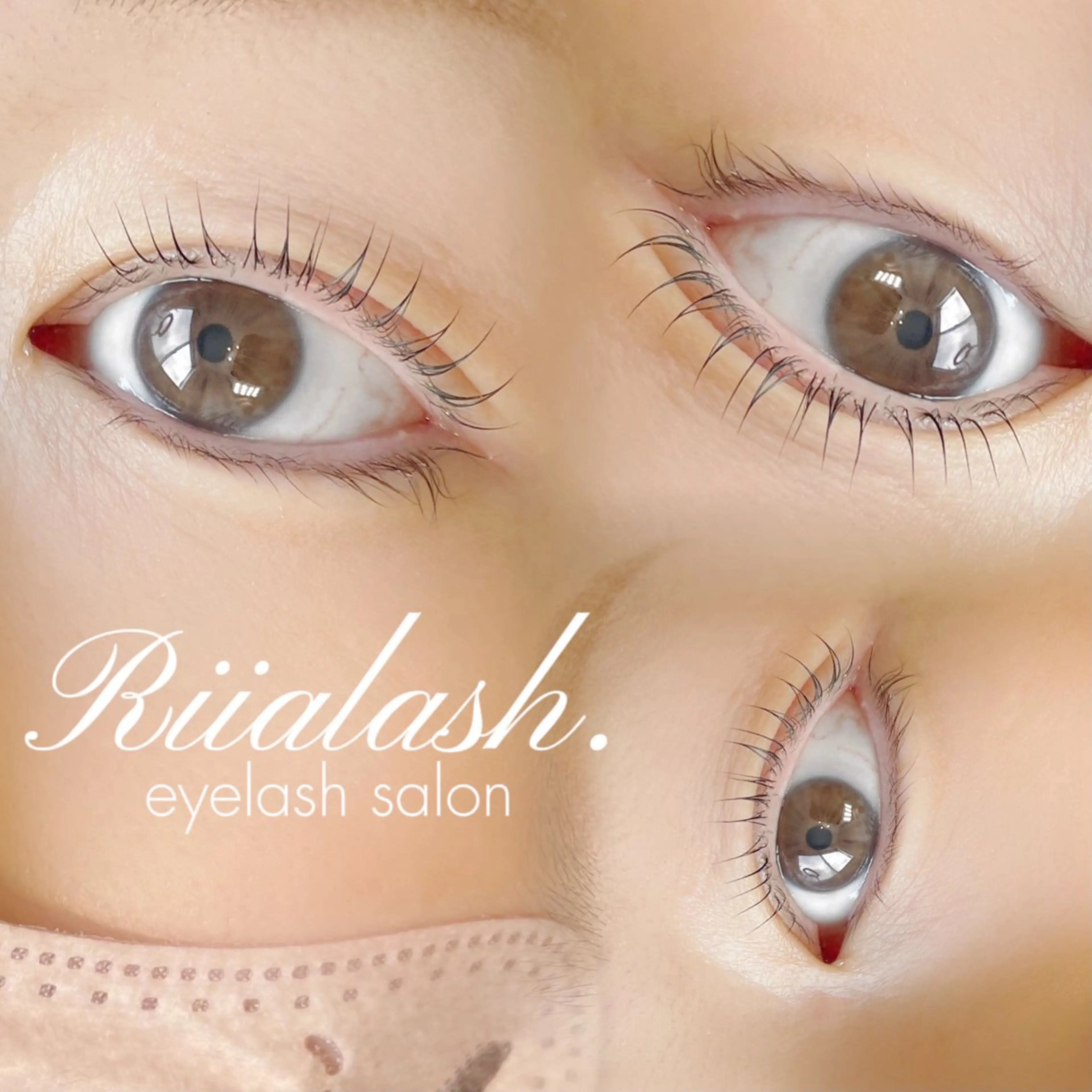 マツエク・マツパ 一重×まつ毛パーマ Riialash.所属・Riko .のマツエク・マツパデザイン