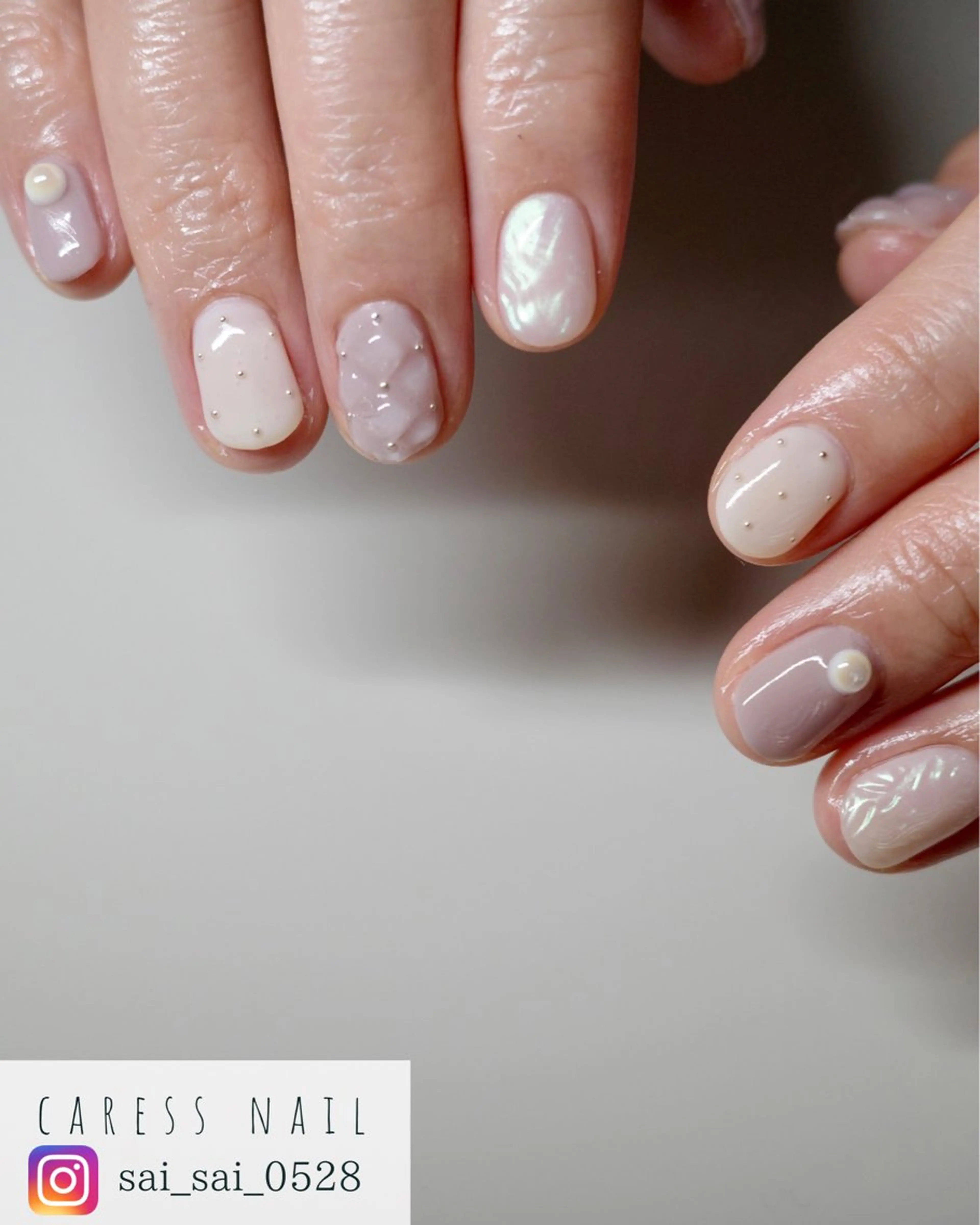 ネイル caress nail カレスネイル 代々木上原所属・カレスネイル さいのネイルデザイン