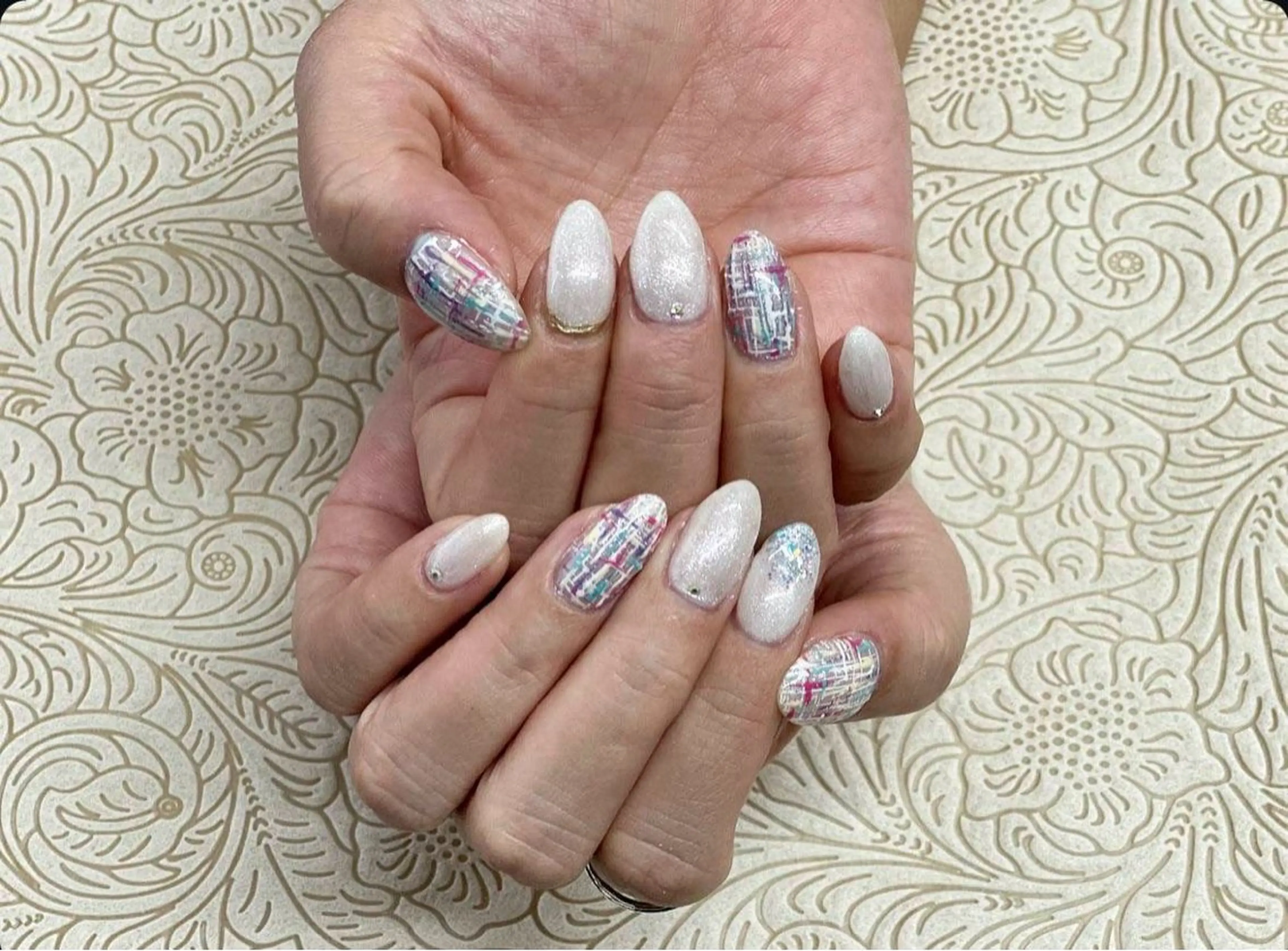 ネイル フラワーネイル precious nail room所属・precious nail  roomのネイルデザイン