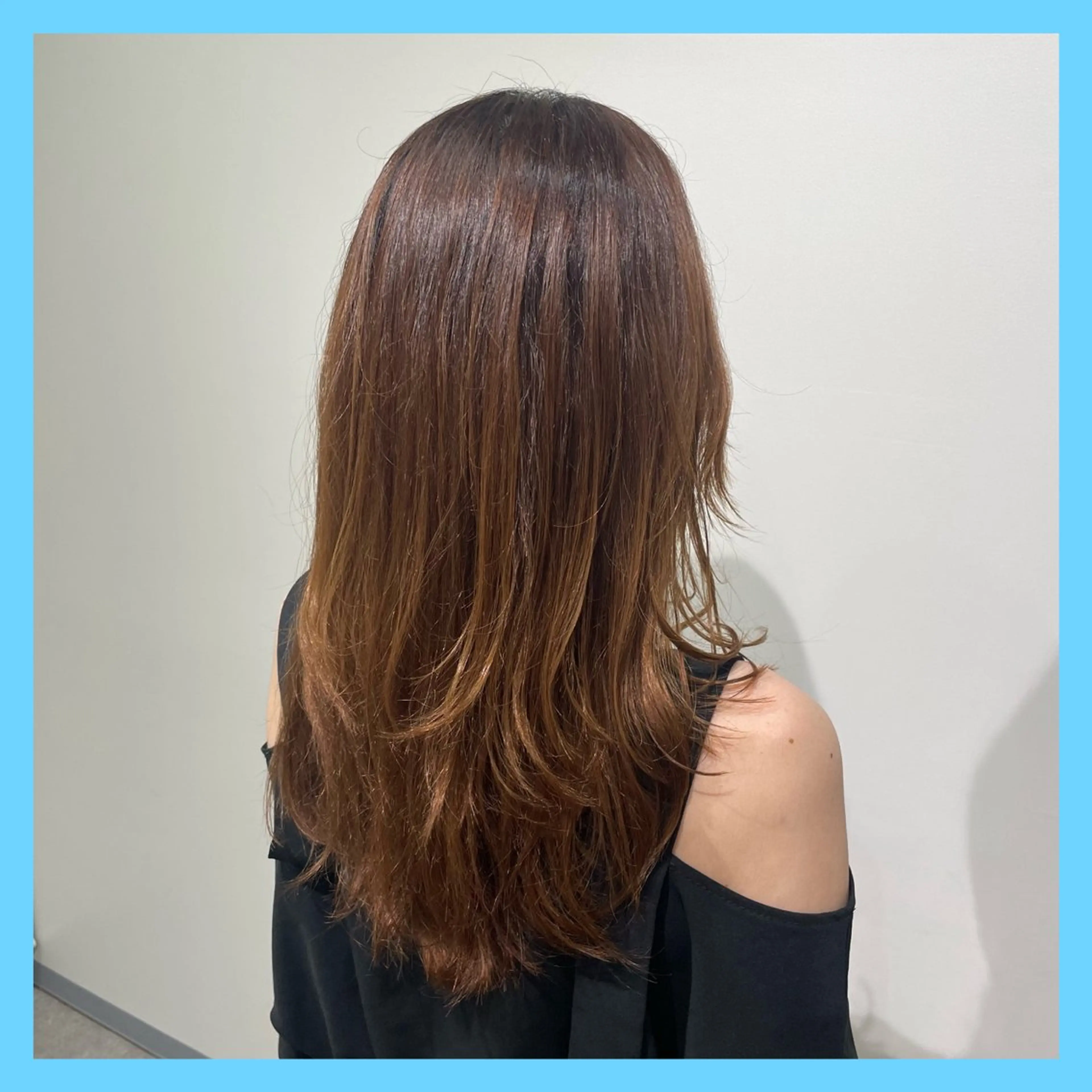 ロング 艶髪美容師 🧸YUZU🤍のヘアスタイル