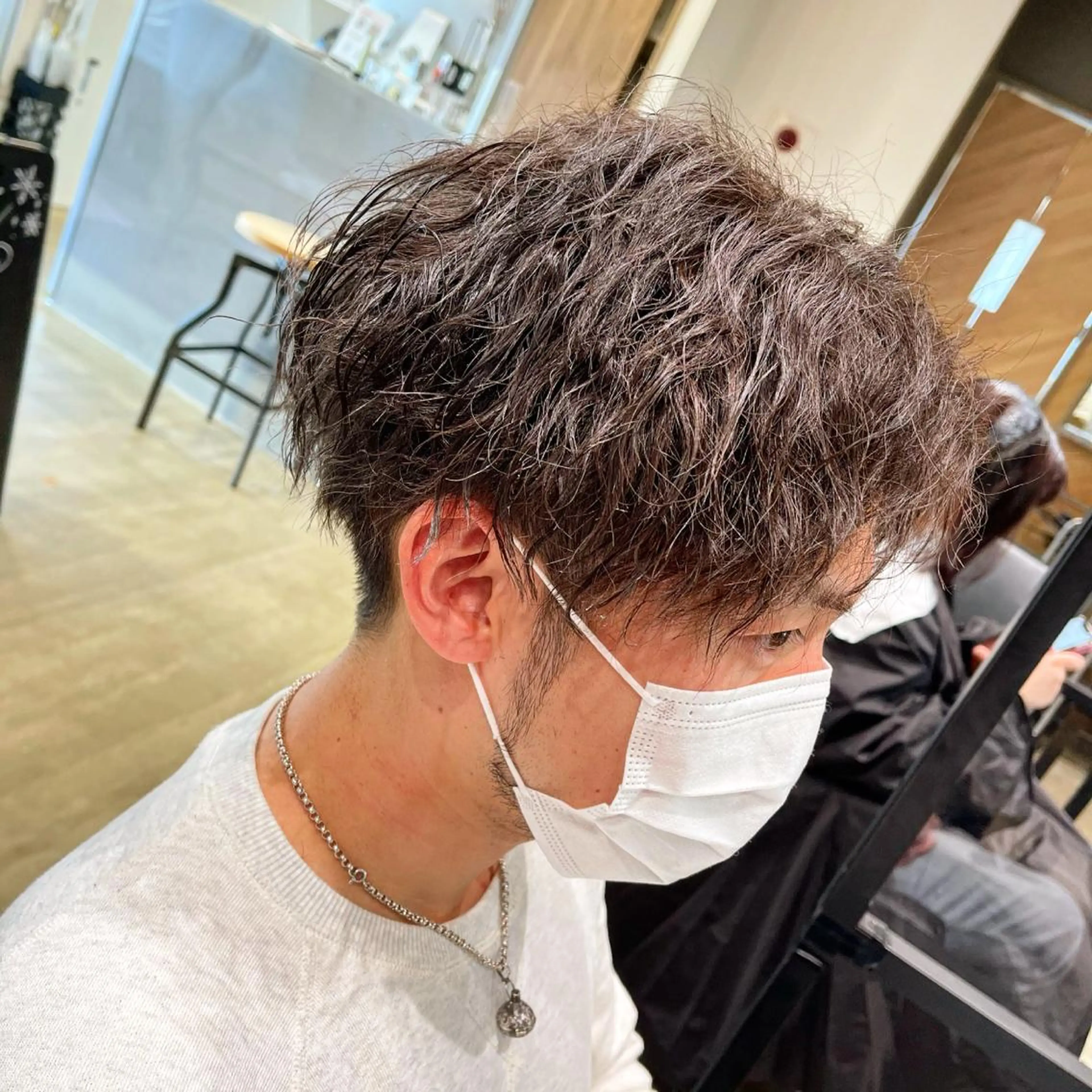 ショート パーマ メンズ 🔥メンズ専門🔥 永長　涼のヘアスタイル