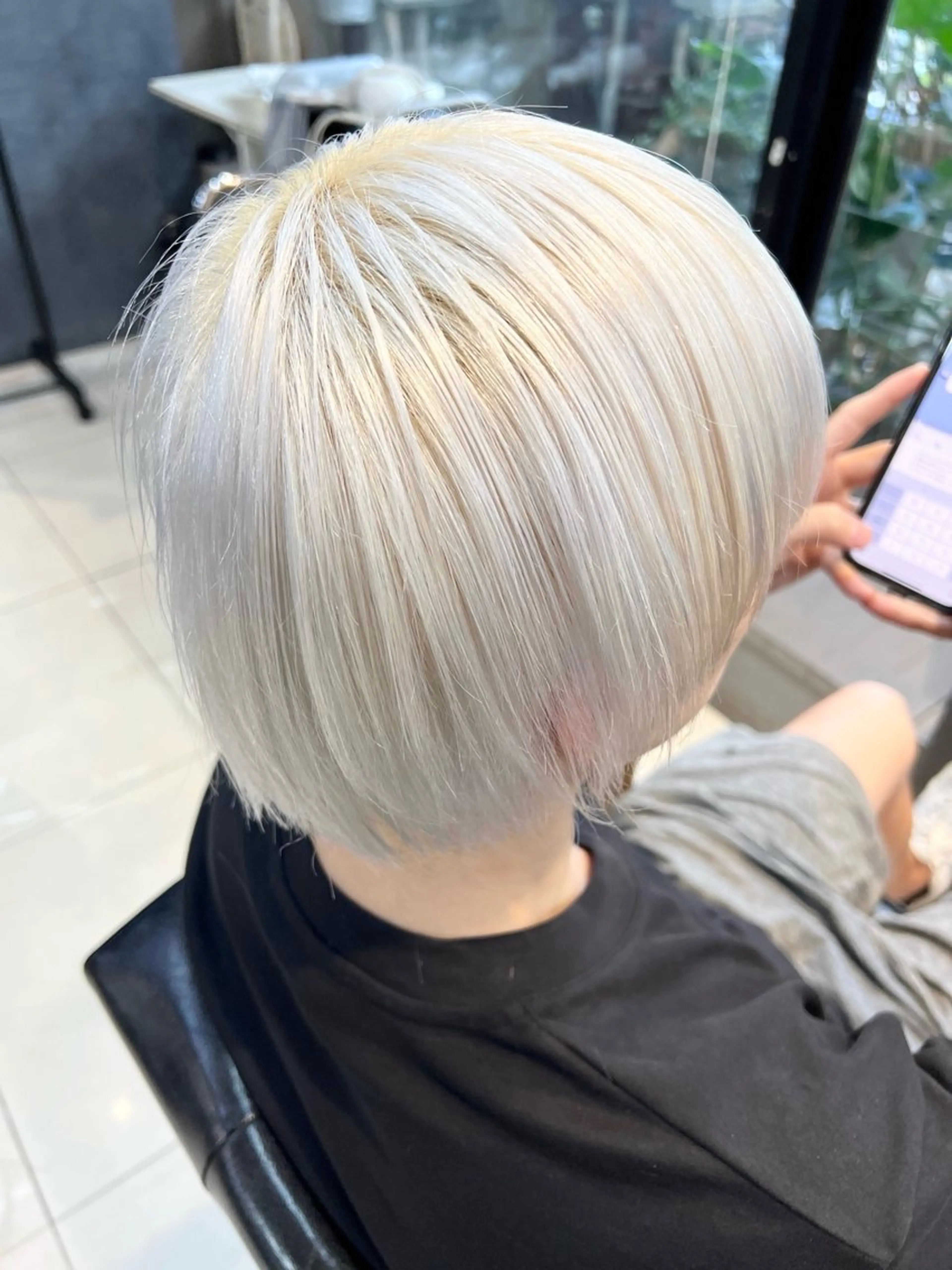 ショート カラー daiki 原宿のヘアスタイル