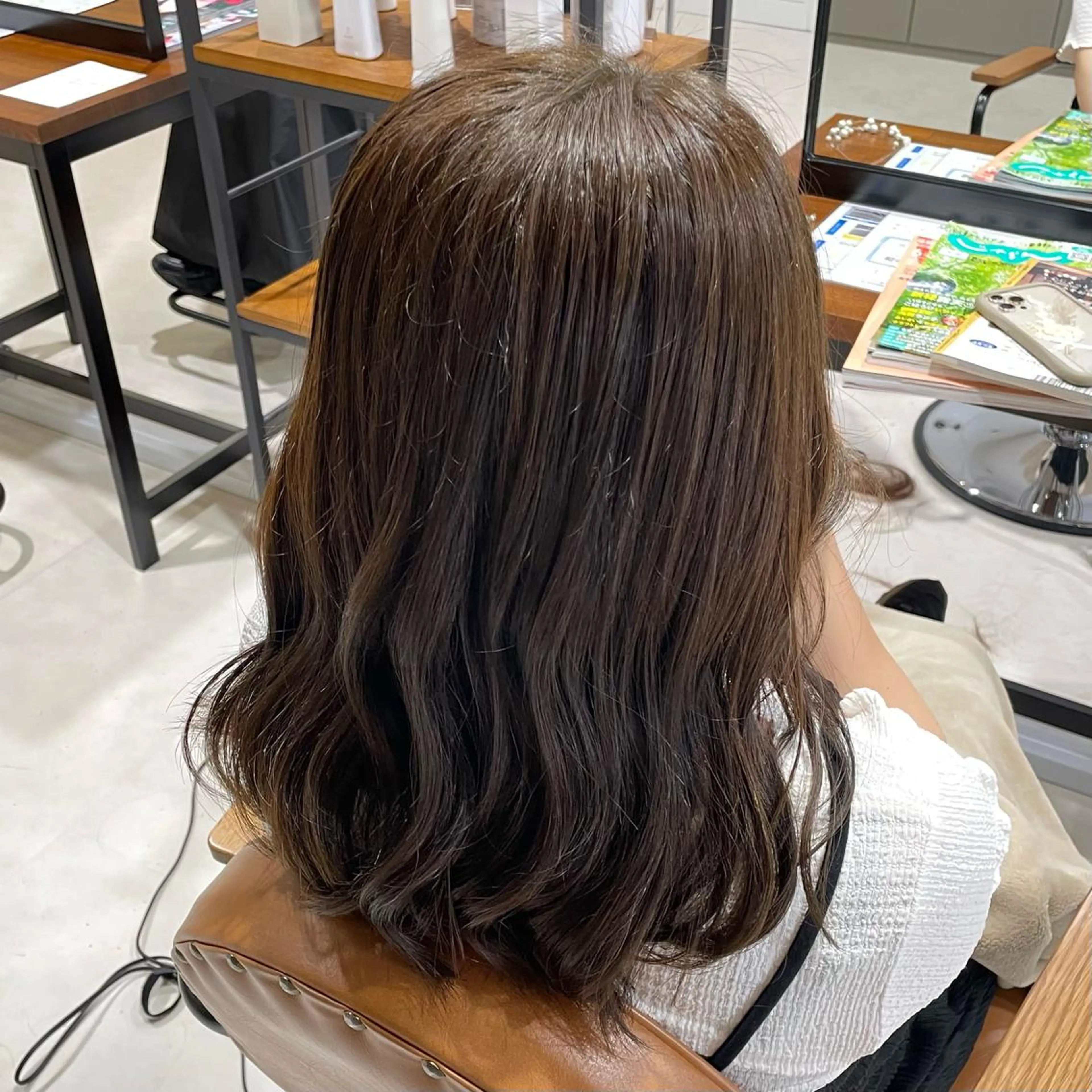 カラー ヘアカラー amoretto 天文館店kiraのヘアスタイル