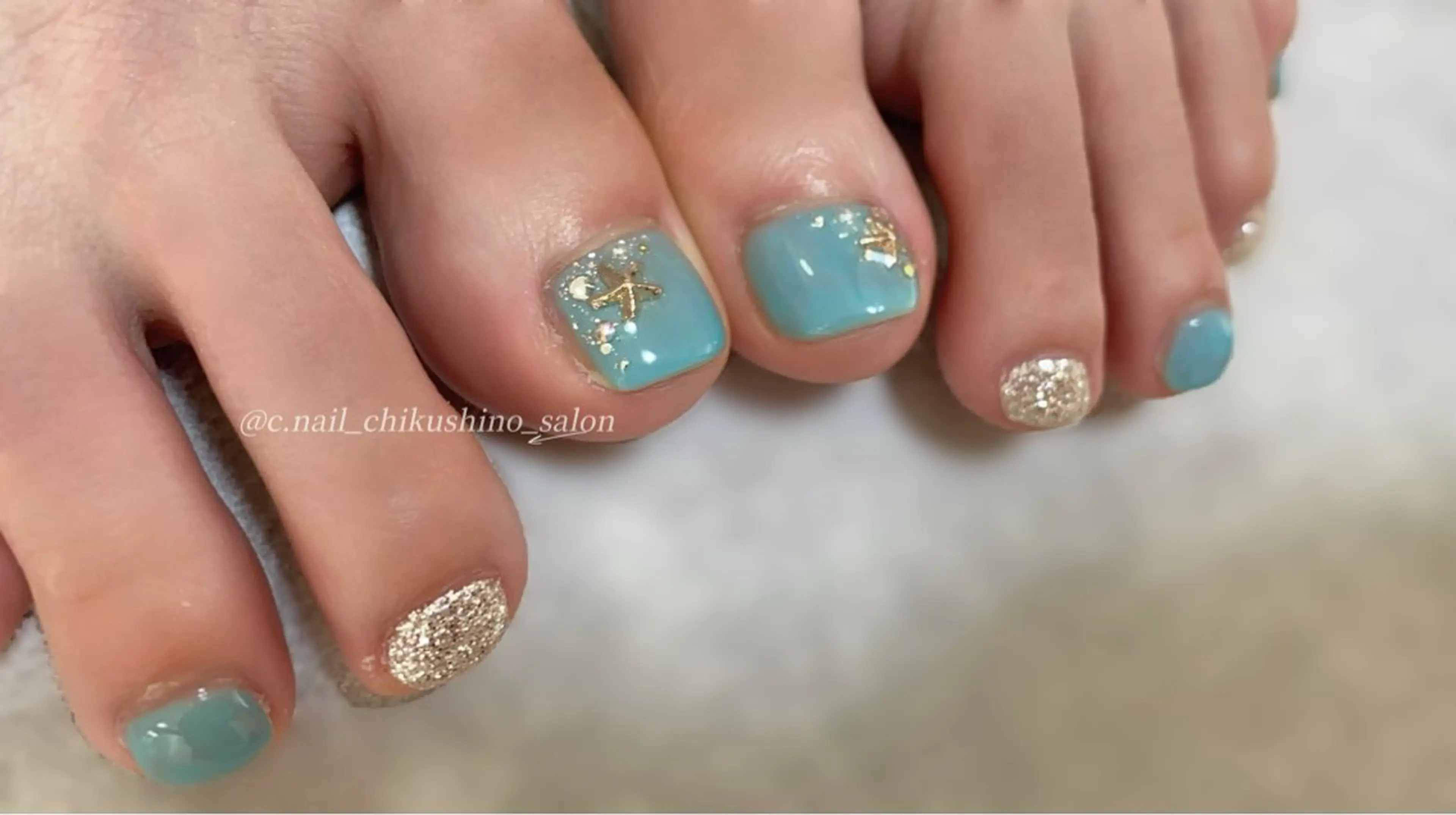 ネイル フットネイル C.Nail &EYE筑紫駅のネイルデザイン