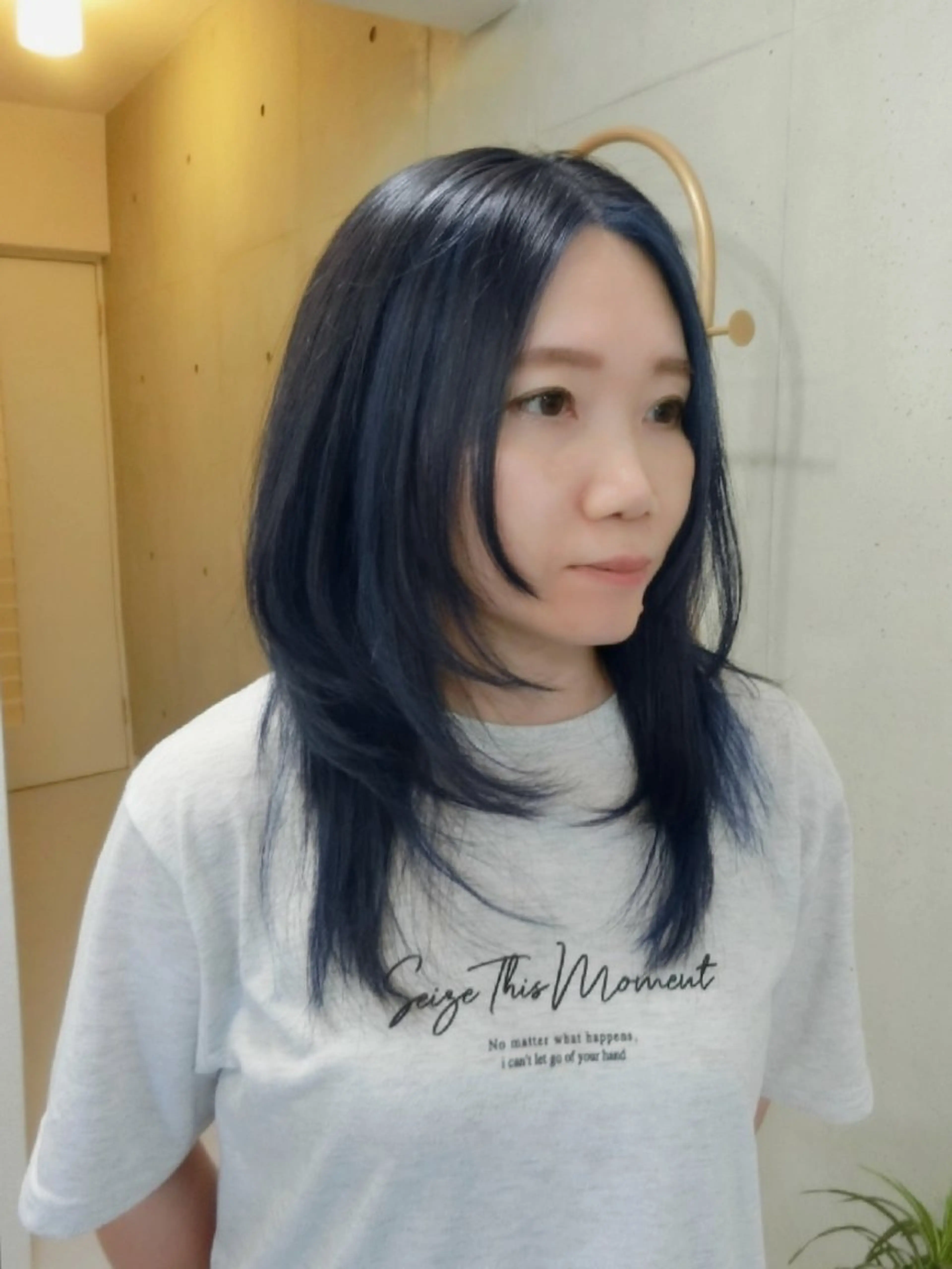 カラー ロング ヘアカラー ma cherie 三浦直美のヘアスタイル