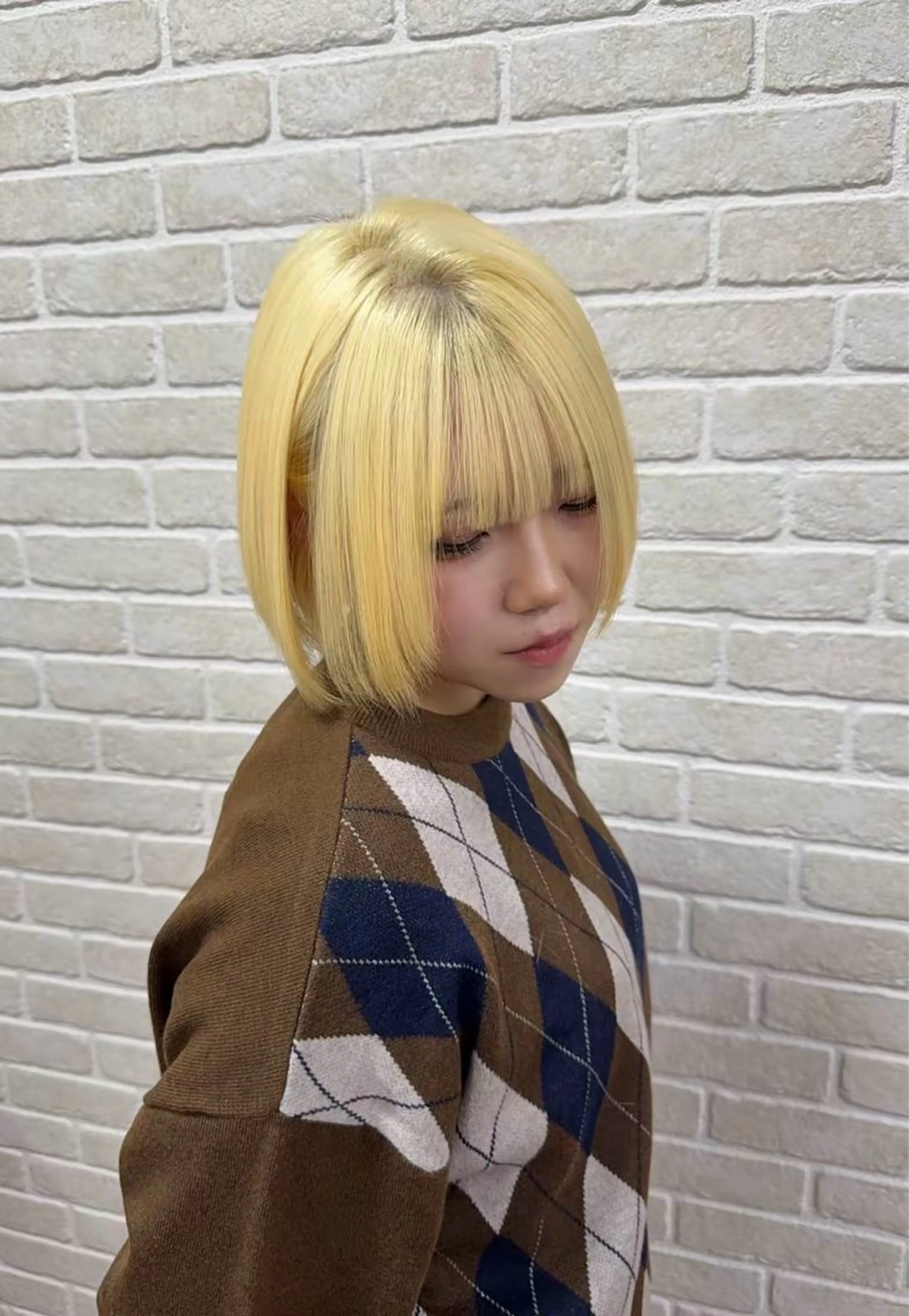 ショート ヘアカラー abox所属・Fujita Ayanoのヘアスタイル