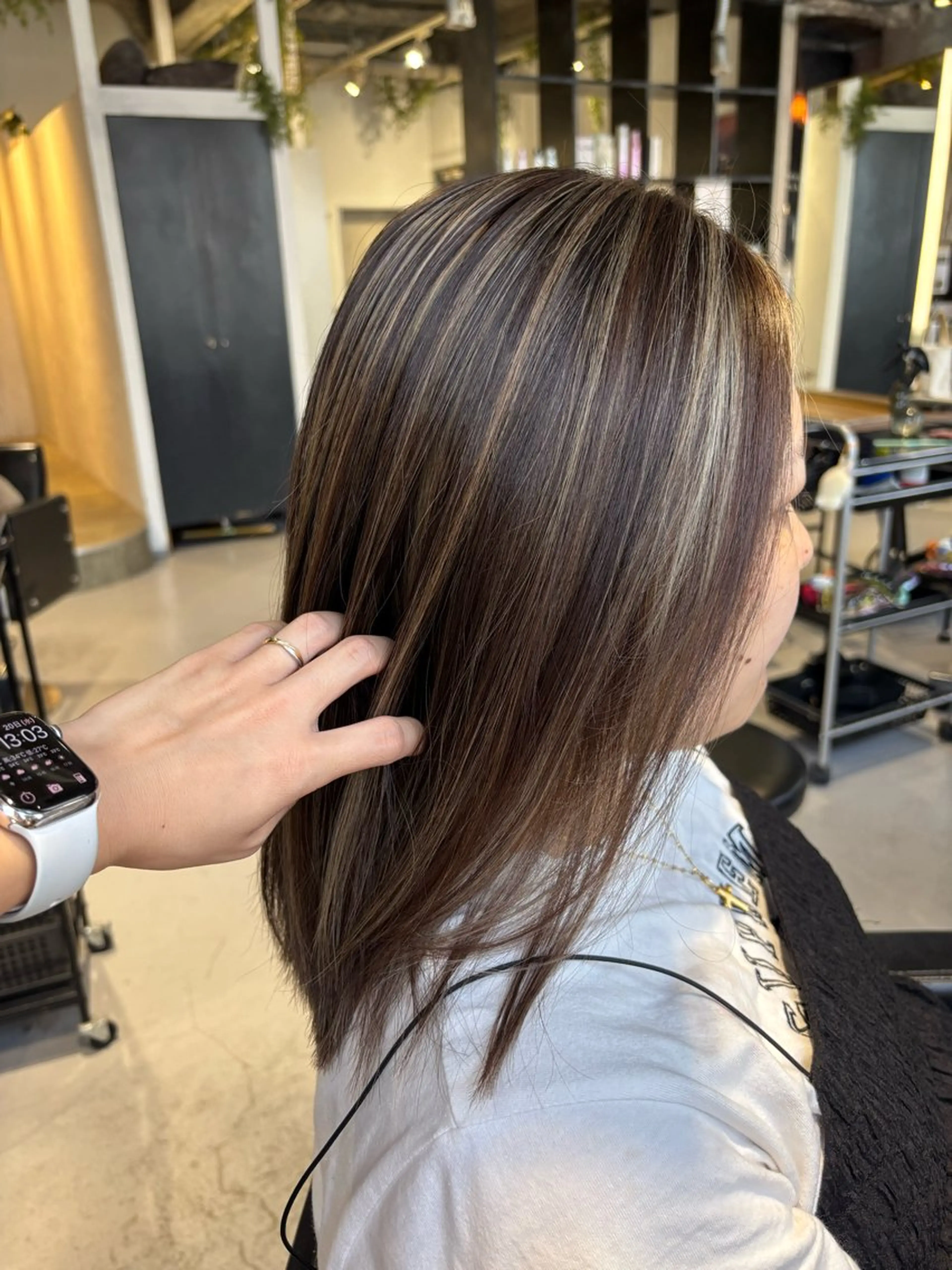 ロング カット ヘアカラー トリートメント inc新小岩北口店 🫧Nichikaのヘアスタイル