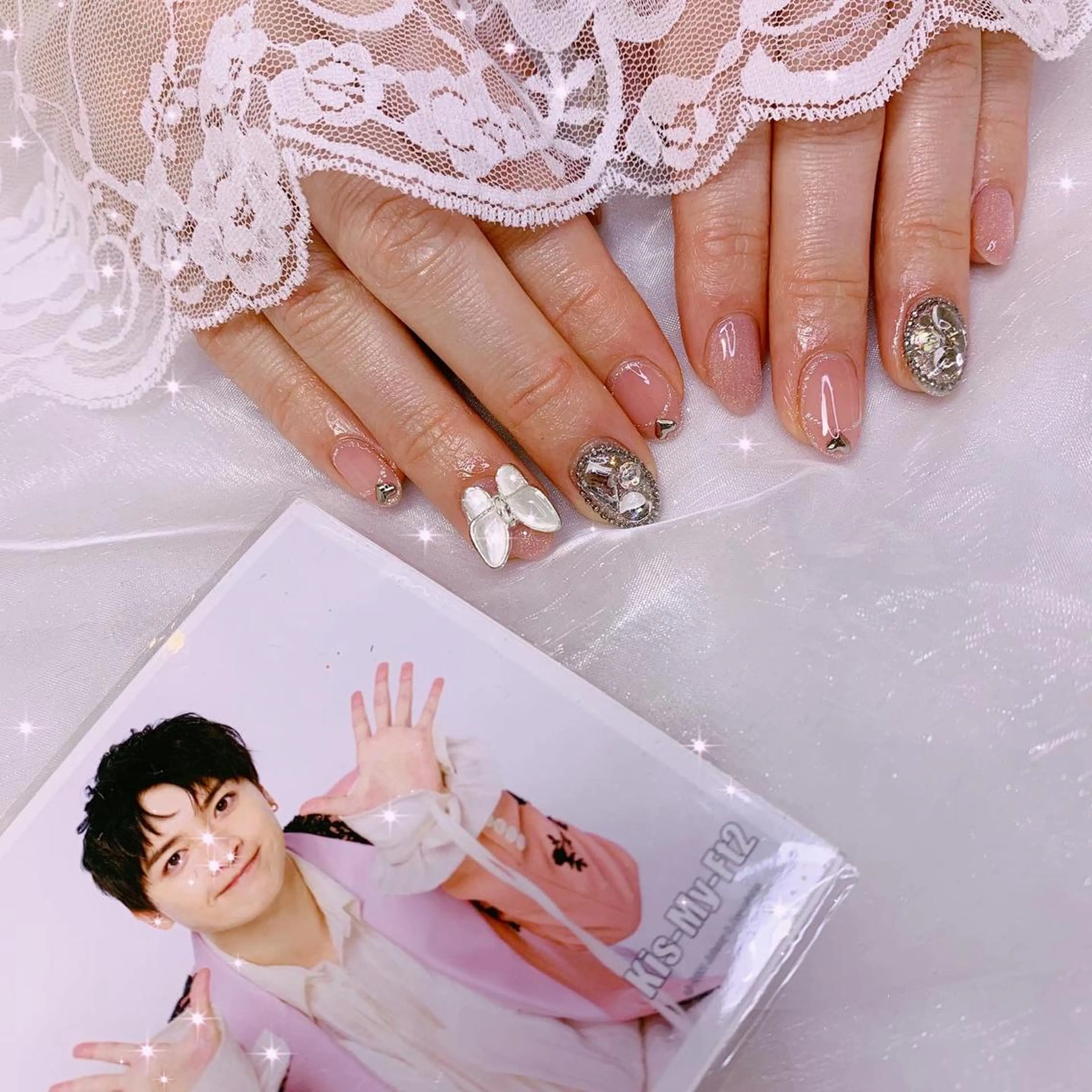 ネイル ハンドネイル La neige* yuki 🥯🍑のネイルデザイン