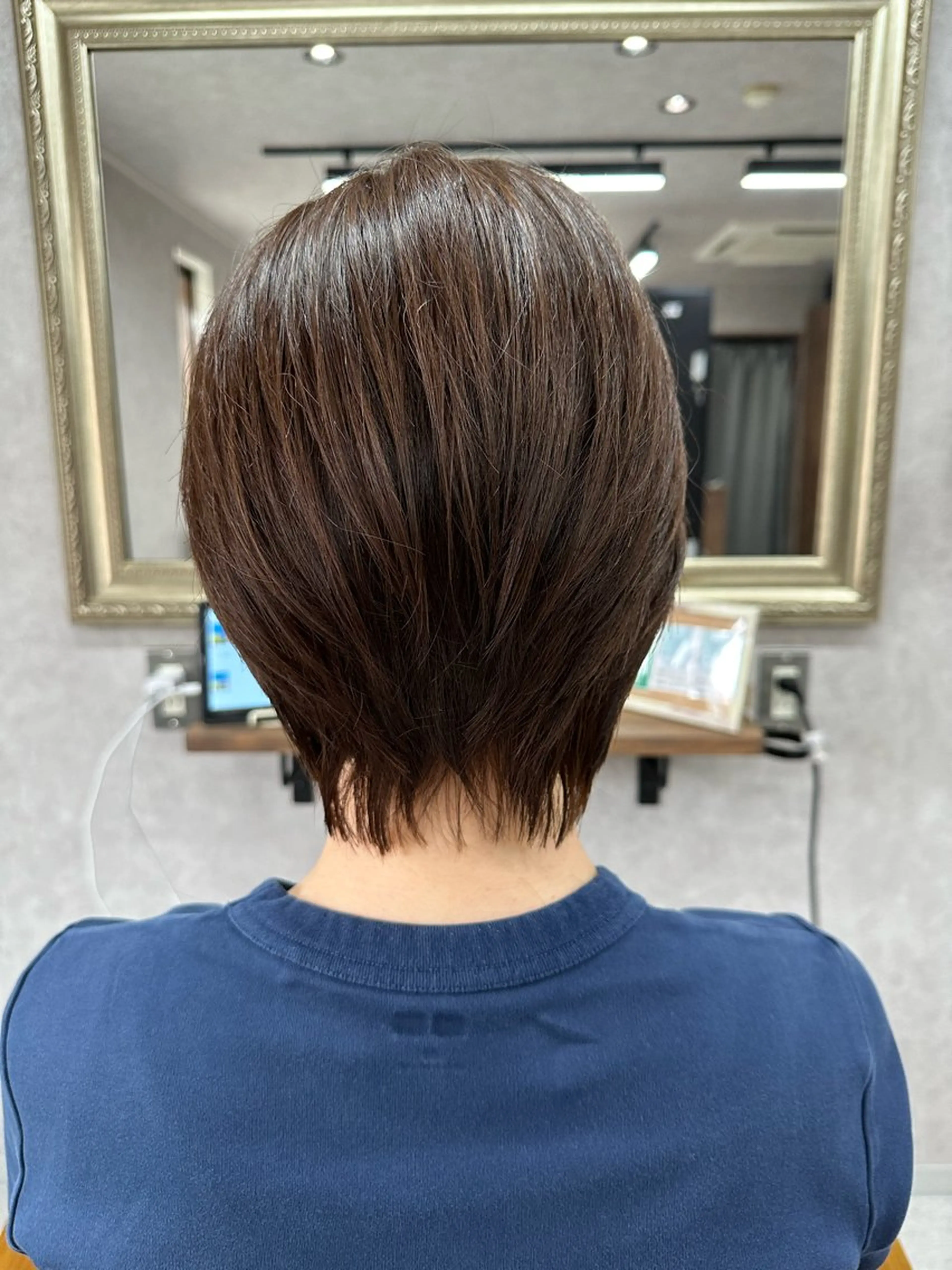 ショート カット ヘアカラー パーマ 縮毛矯正 トリートメント Lien 深井店のヘアスタイル