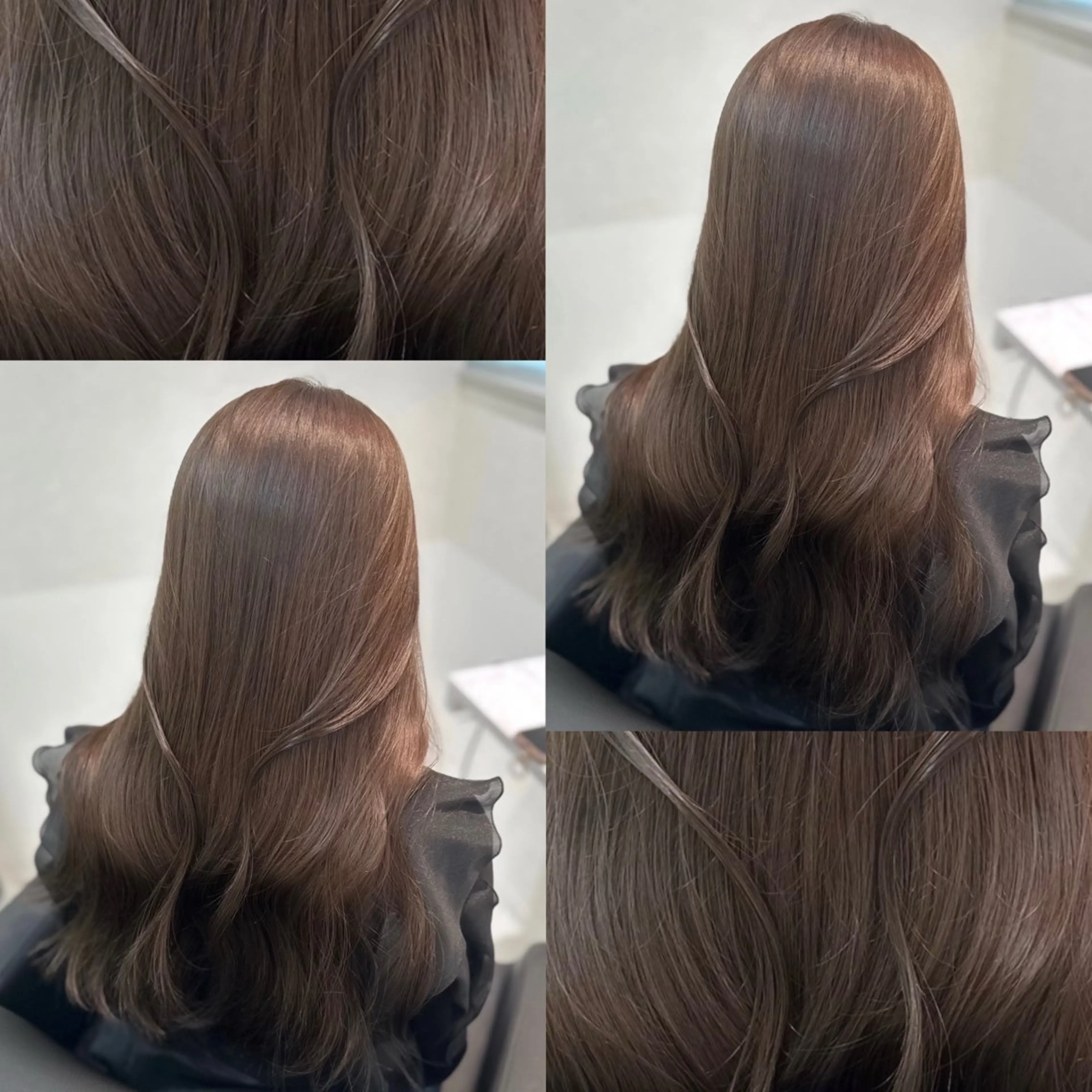 ロング 韓国ヘア透明感カラー / マイカ🍒のヘアスタイル
