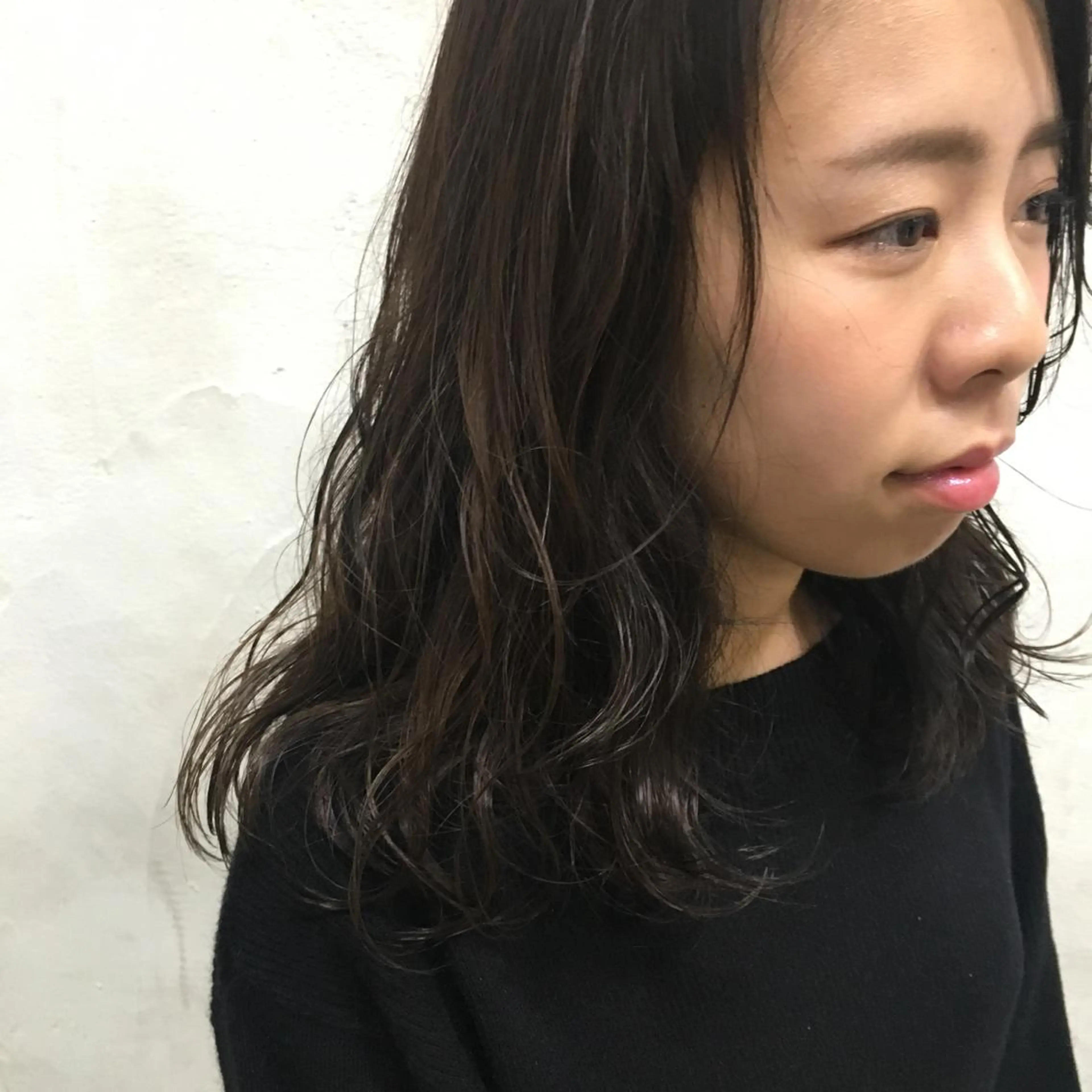 ミディアム カラー せこぐち まいのヘアスタイル