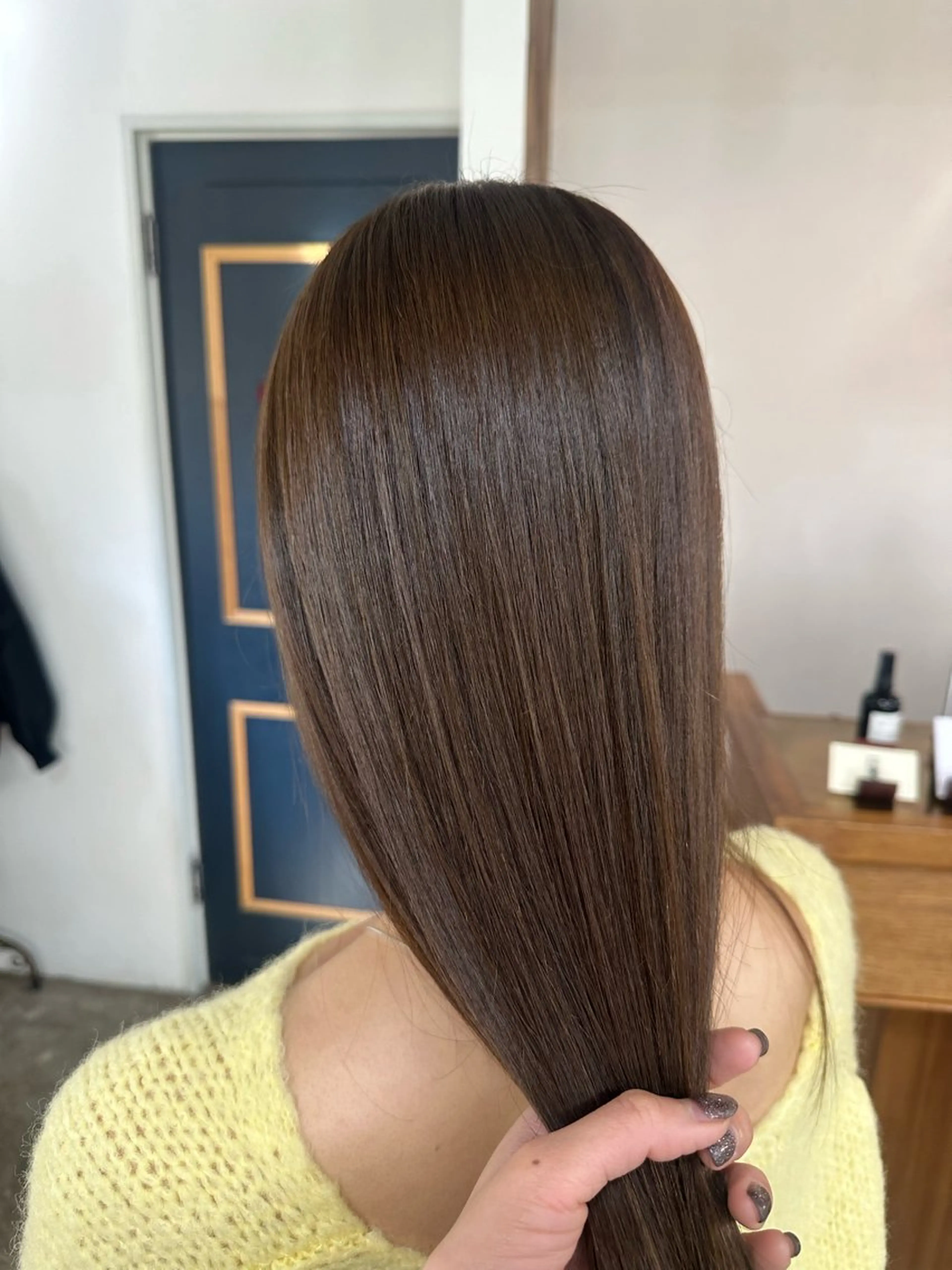 ロング ヘアカラー トリートメント NAGISA 🎀レディース🎀のヘアスタイル