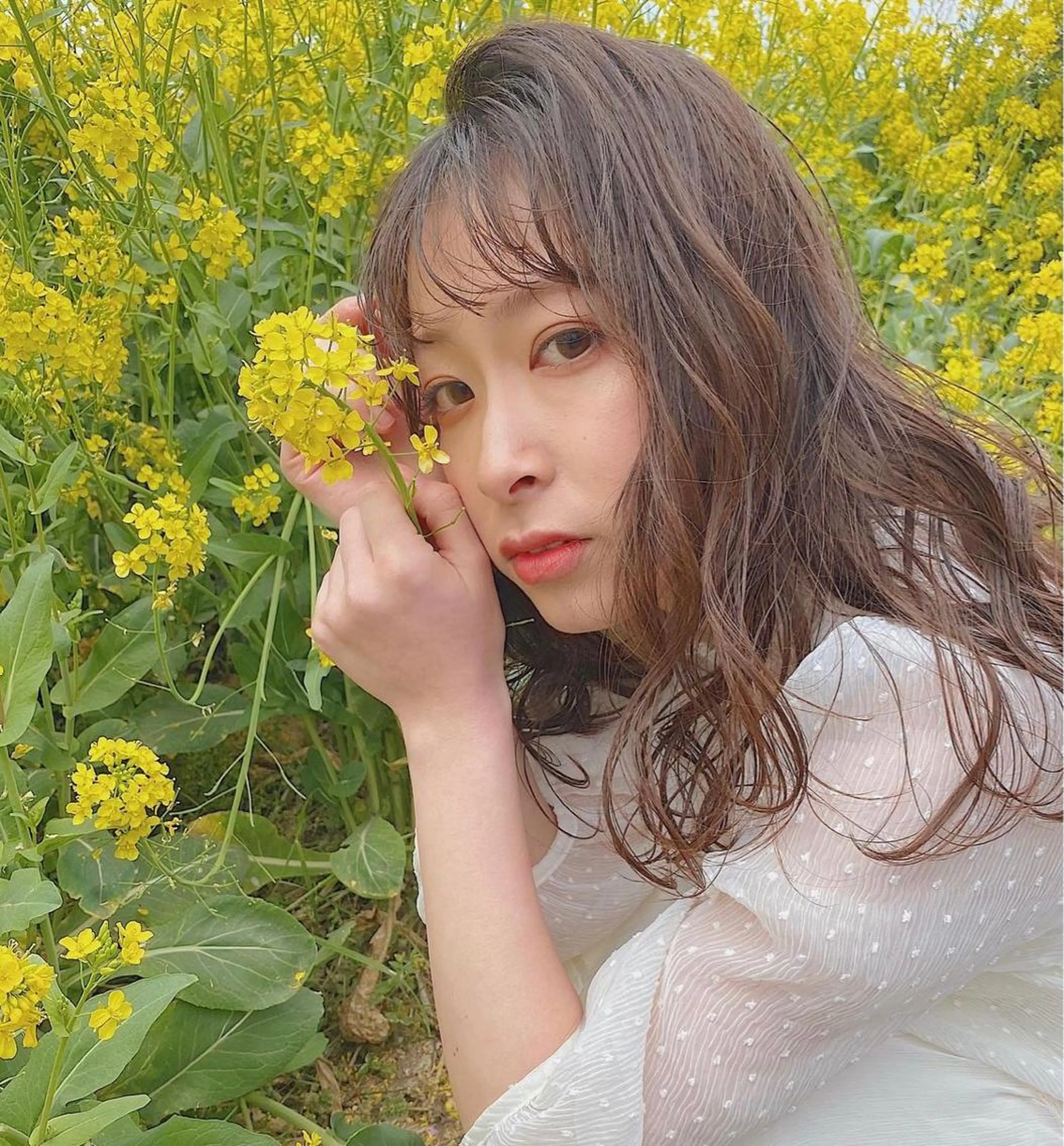 ミディアム 柔らかbeige /chinari❤︎のヘアスタイル