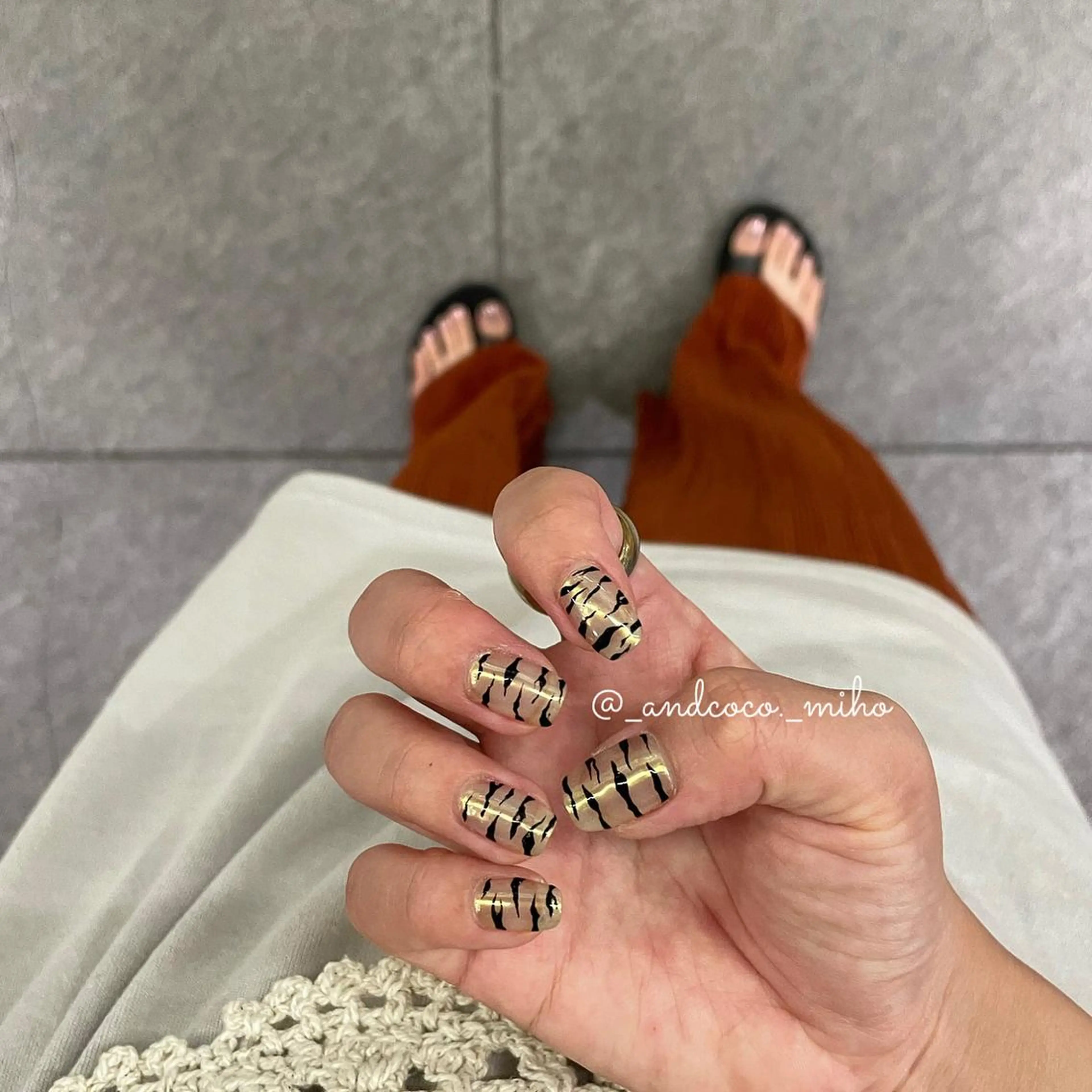 ネイル ハンドネイル And  & coco. eyelash & nail所属・Nailist〻 mihoのネイルデザイン