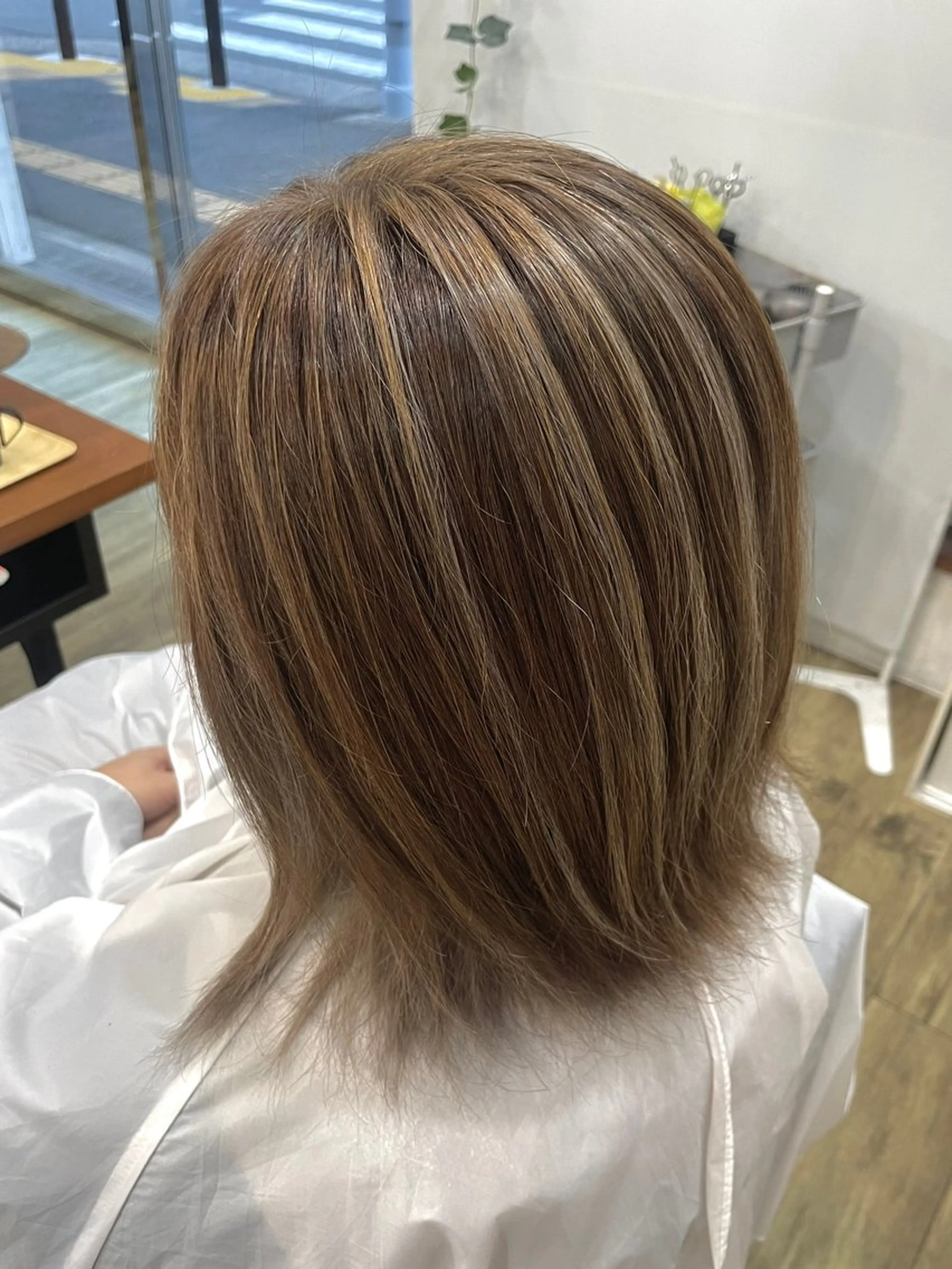 カラー ヘアカラー トリートメント Life Nagiのヘアスタイル