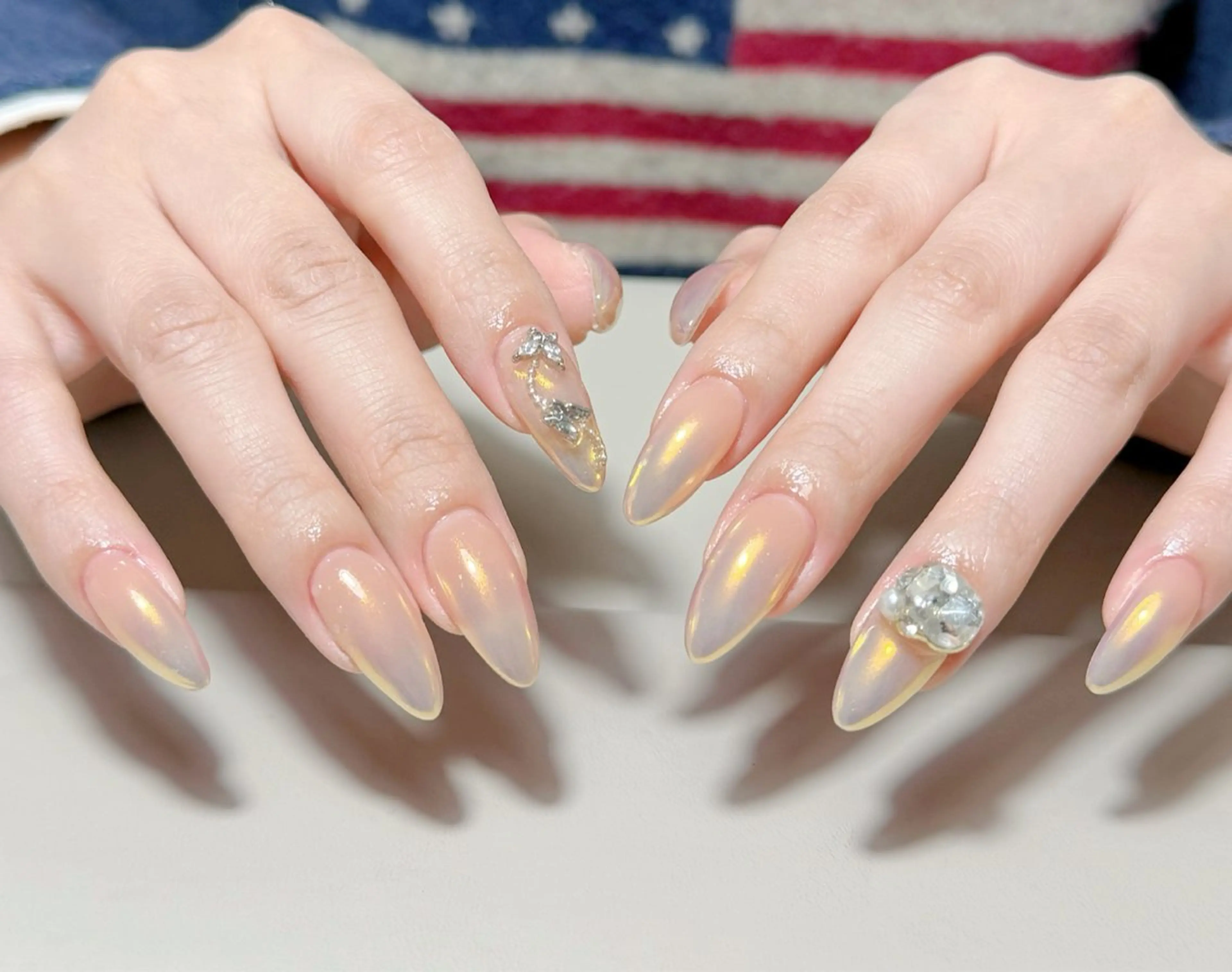 ネイル ハンドネイル ハンドケア 🍑 momo_nailのネイルデザイン