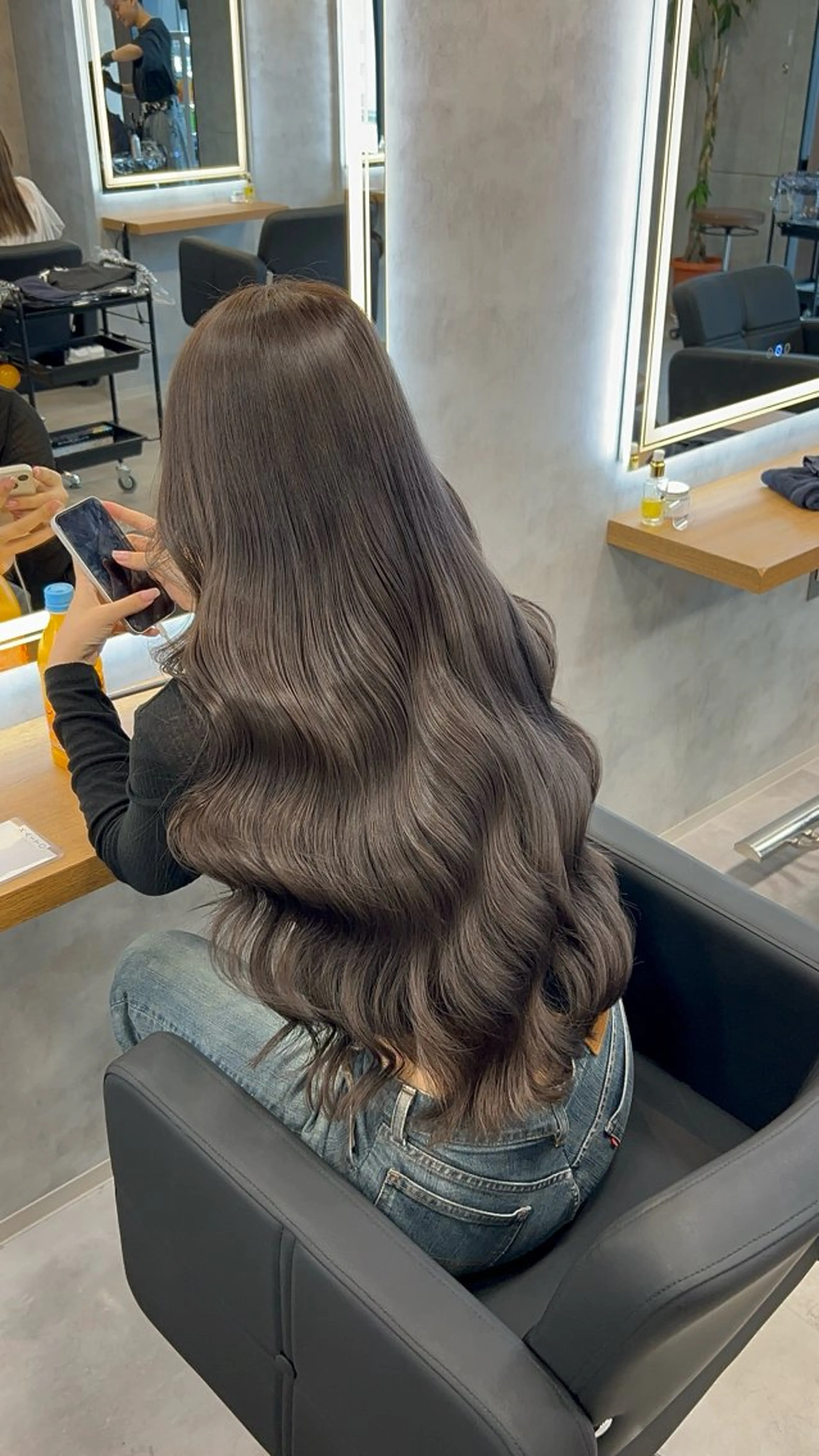 カラー ヘアカラー トリートメント ブリーチなしの達人 🇰🇷KAITOのヘアスタイル