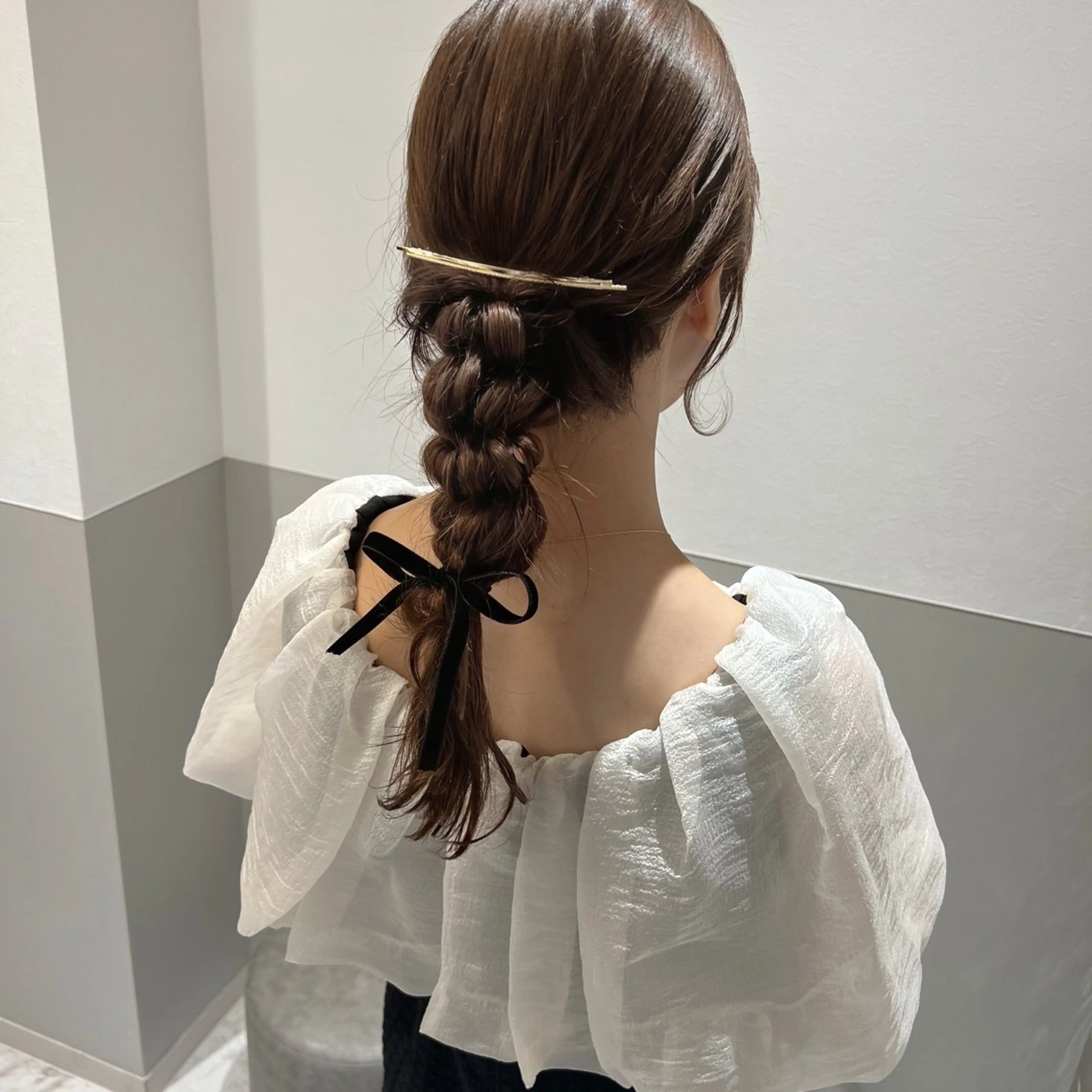 ロング ヘアセット 韓国モテhair🍑 momoのヘアスタイル