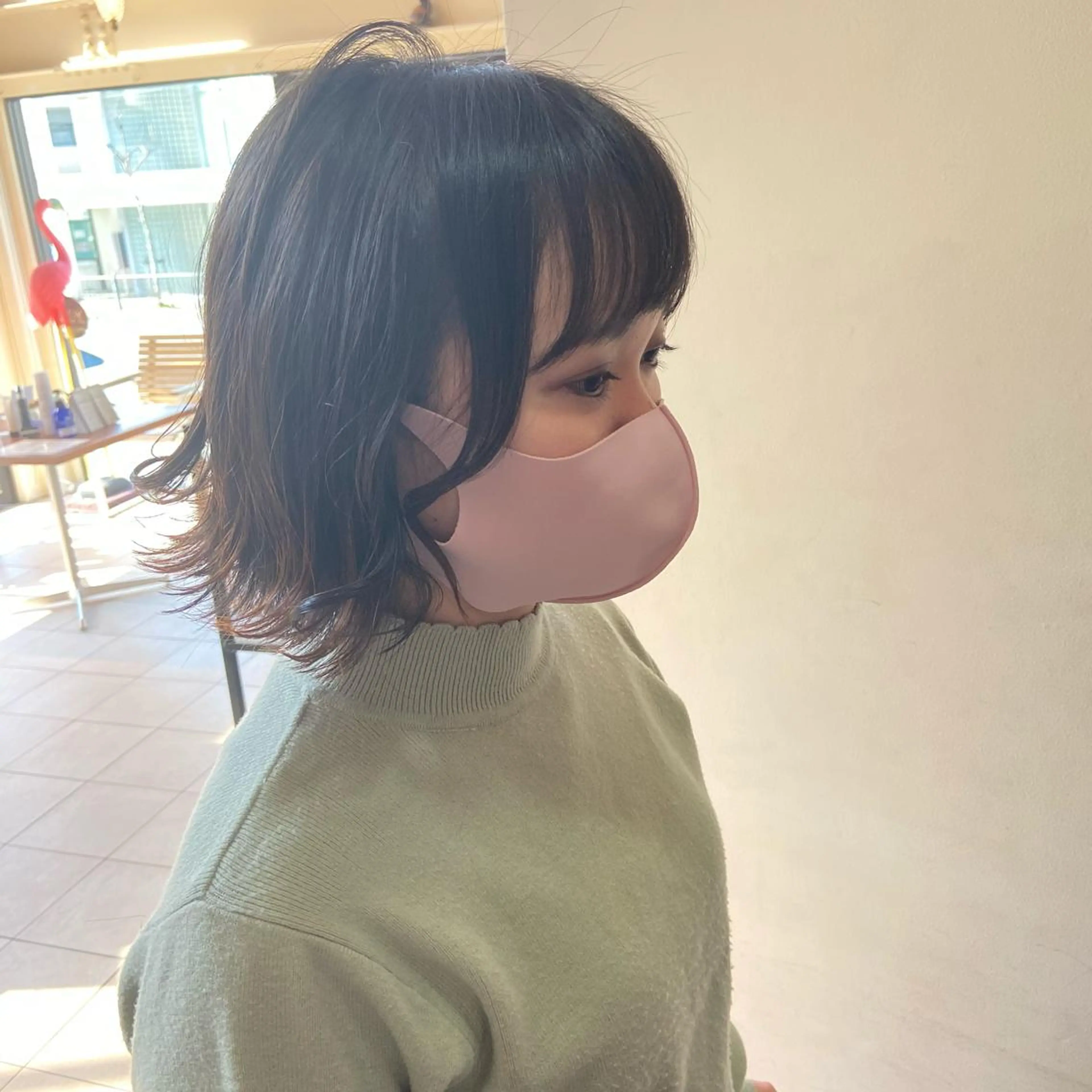 ショート AIRFLOW所属・韓国ヘア ユイカのヘアスタイル
