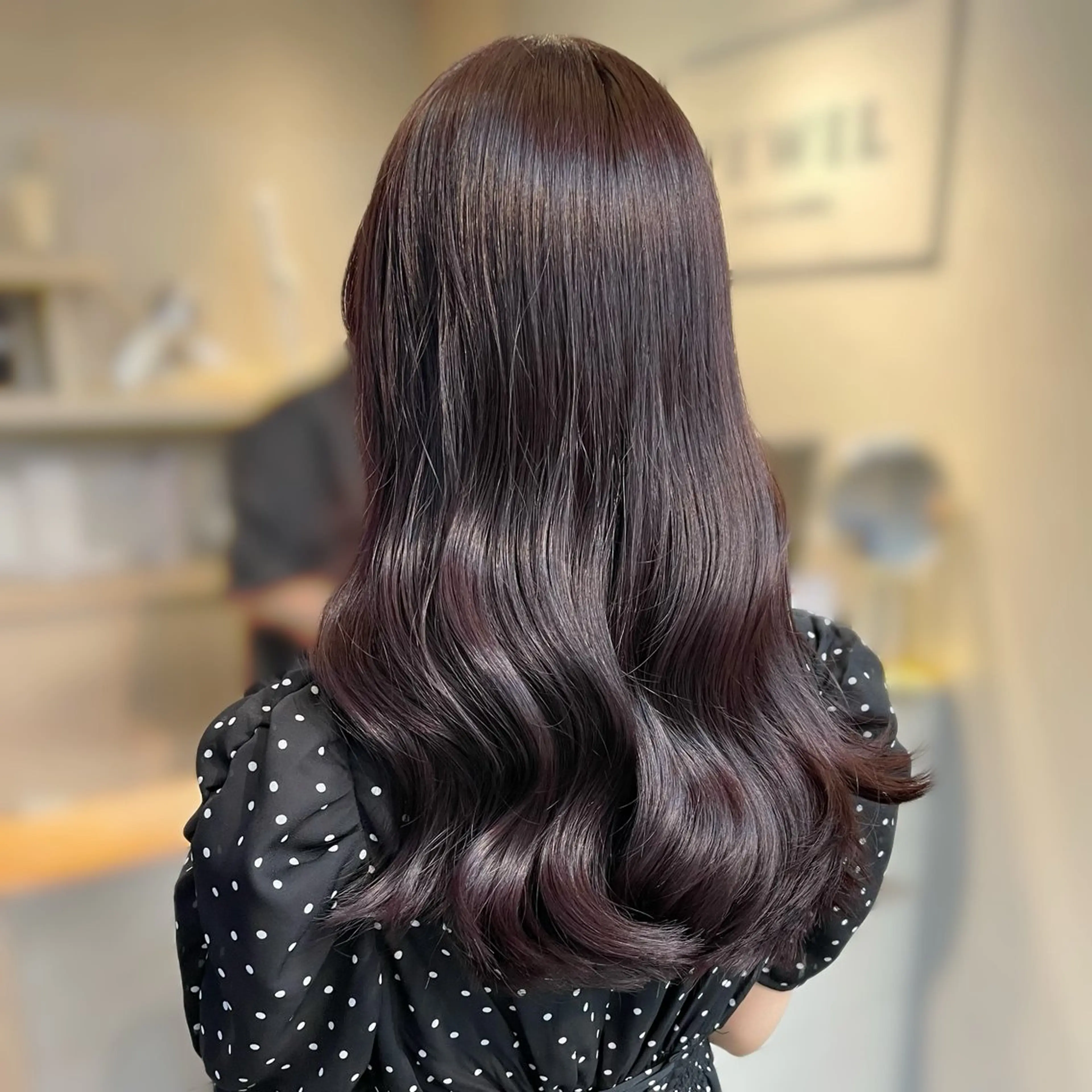 ロング カラー カット ヘアカラー トリートメント kana ブリーチなしカラー✨のヘアスタイル